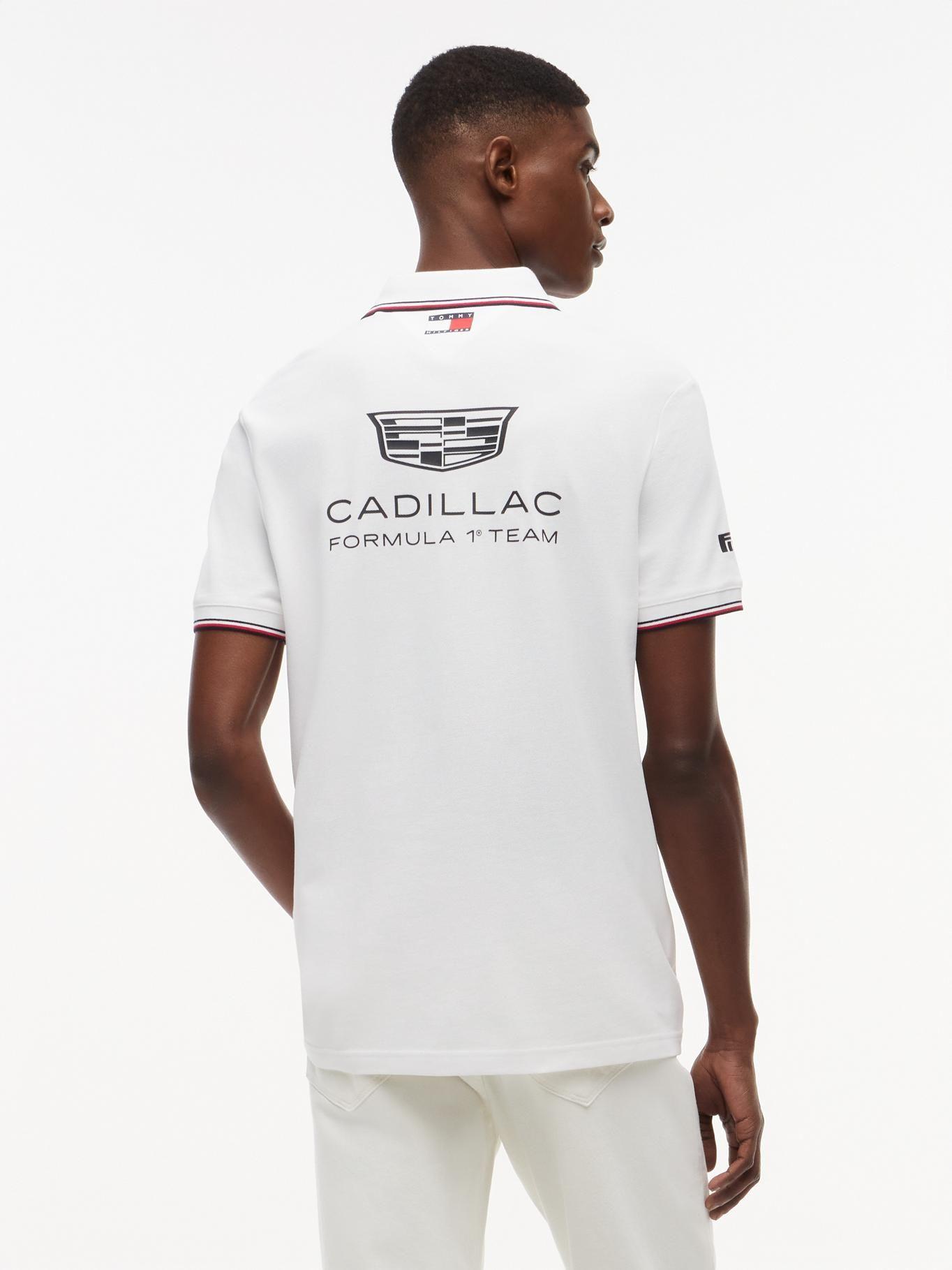 Polo Unisex TH x Cadillac F1 Blanco Tommy Hilfiger-4