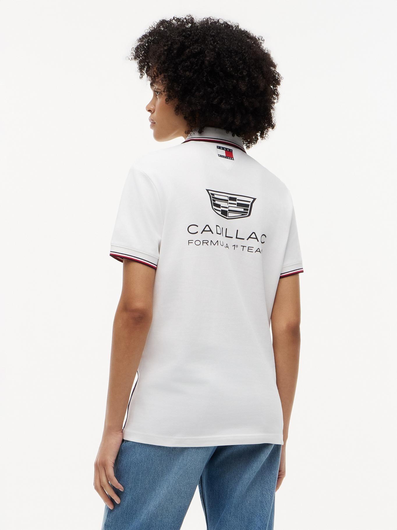 Polo Unisex TH x Cadillac F1 Blanco Tommy Hilfiger-5