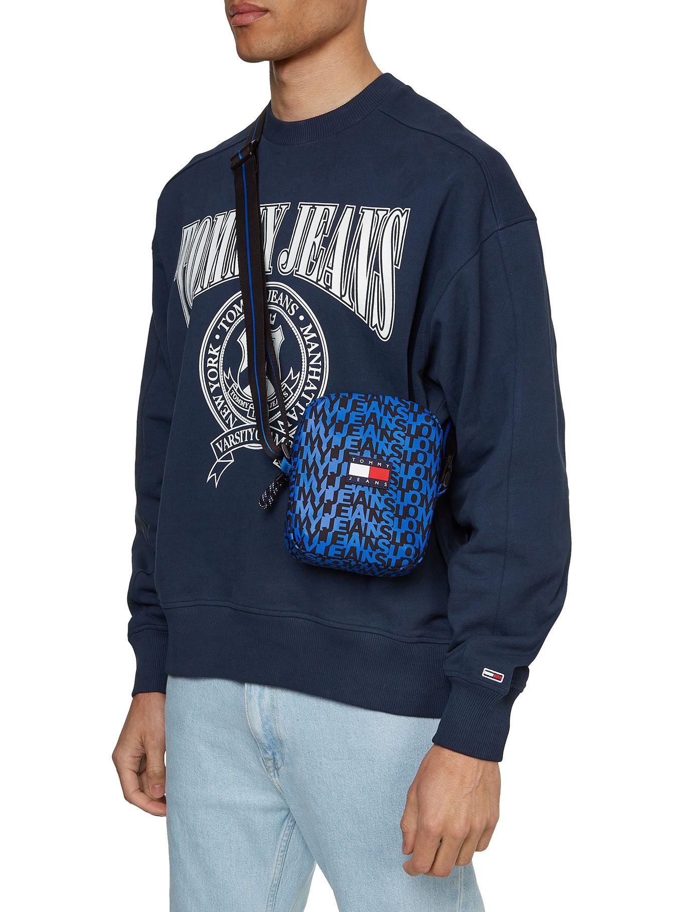 Bolso Function Logomania Azul Tommy Hilfiger-5