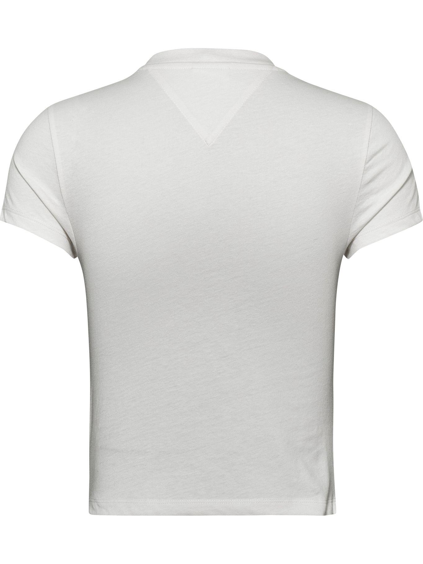 Polera Baby Cropped Essntial Blanco Tommy Hilfiger-1