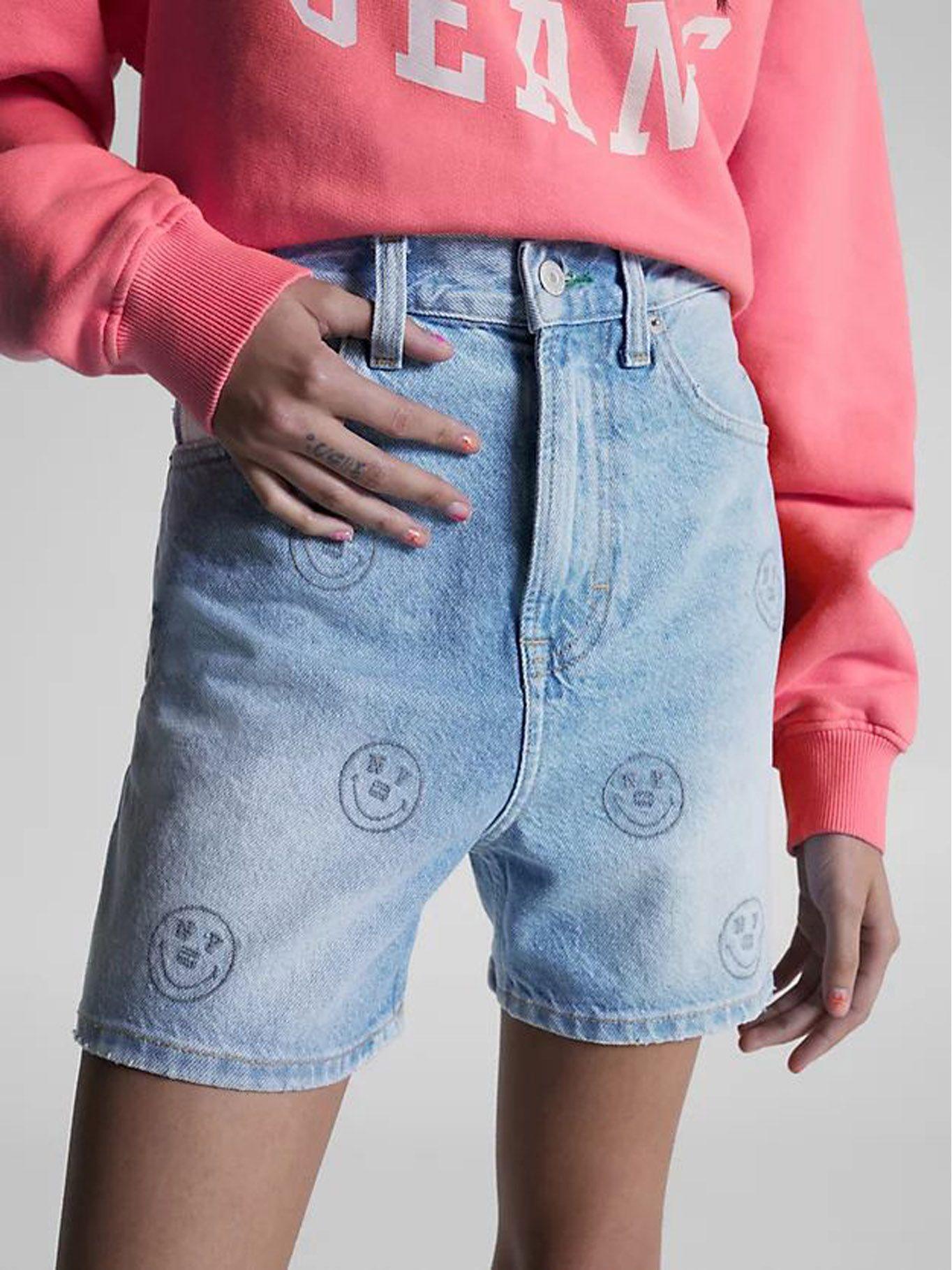 Shorts Tommy Jeans X Smiley® Celeste Tommy Jeans-0