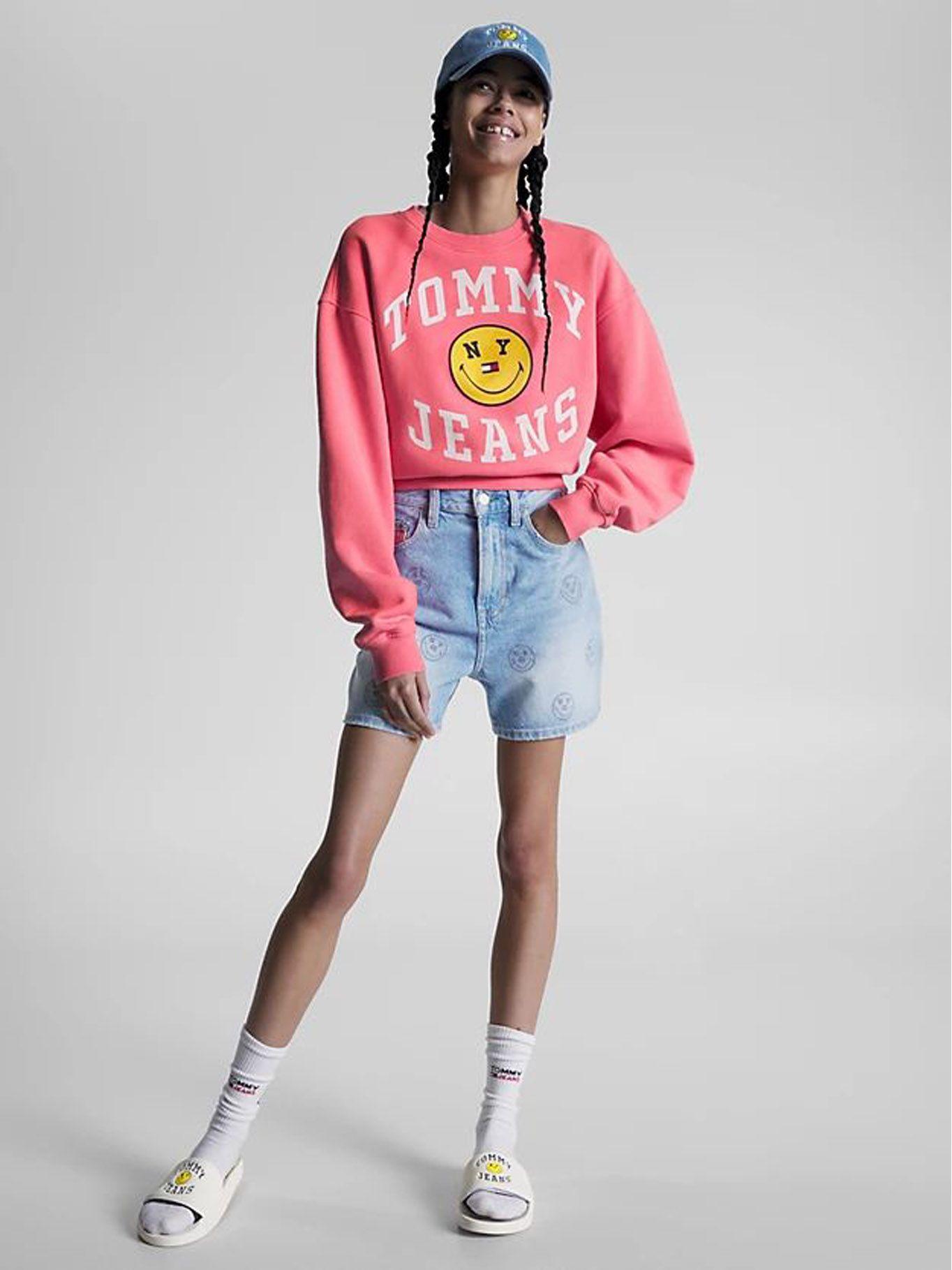 Shorts Tommy Jeans X Smiley® Celeste Tommy Jeans-1