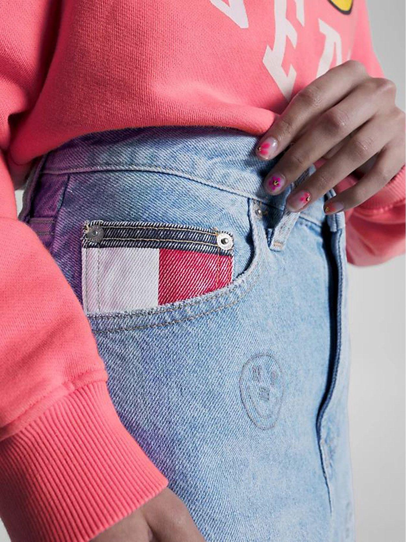Shorts Tommy Jeans X Smiley® Celeste Tommy Jeans-3