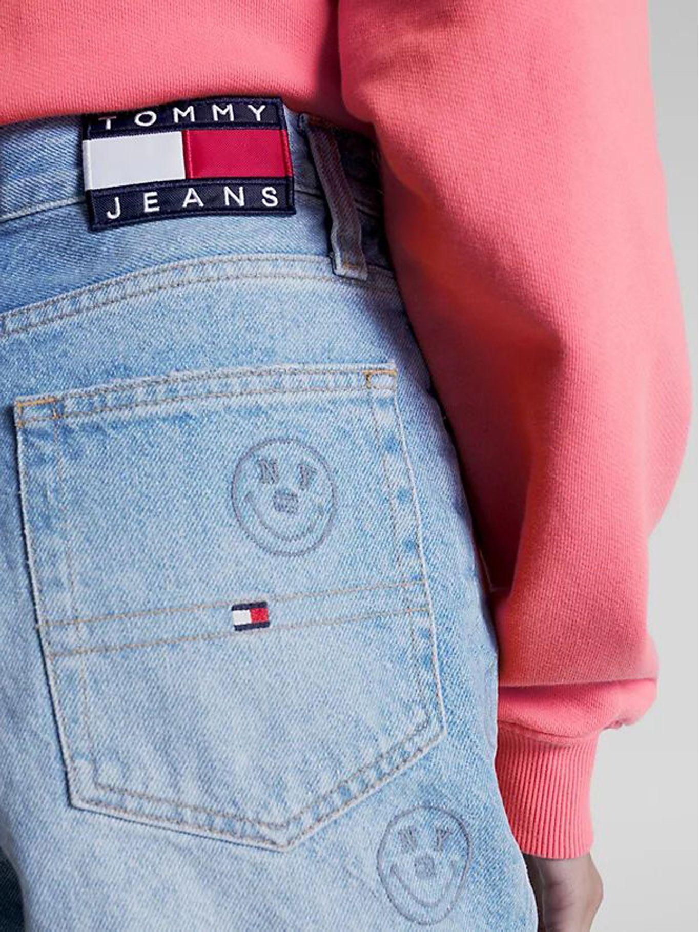 Shorts Tommy Jeans X Smiley® Celeste Tommy Jeans-4