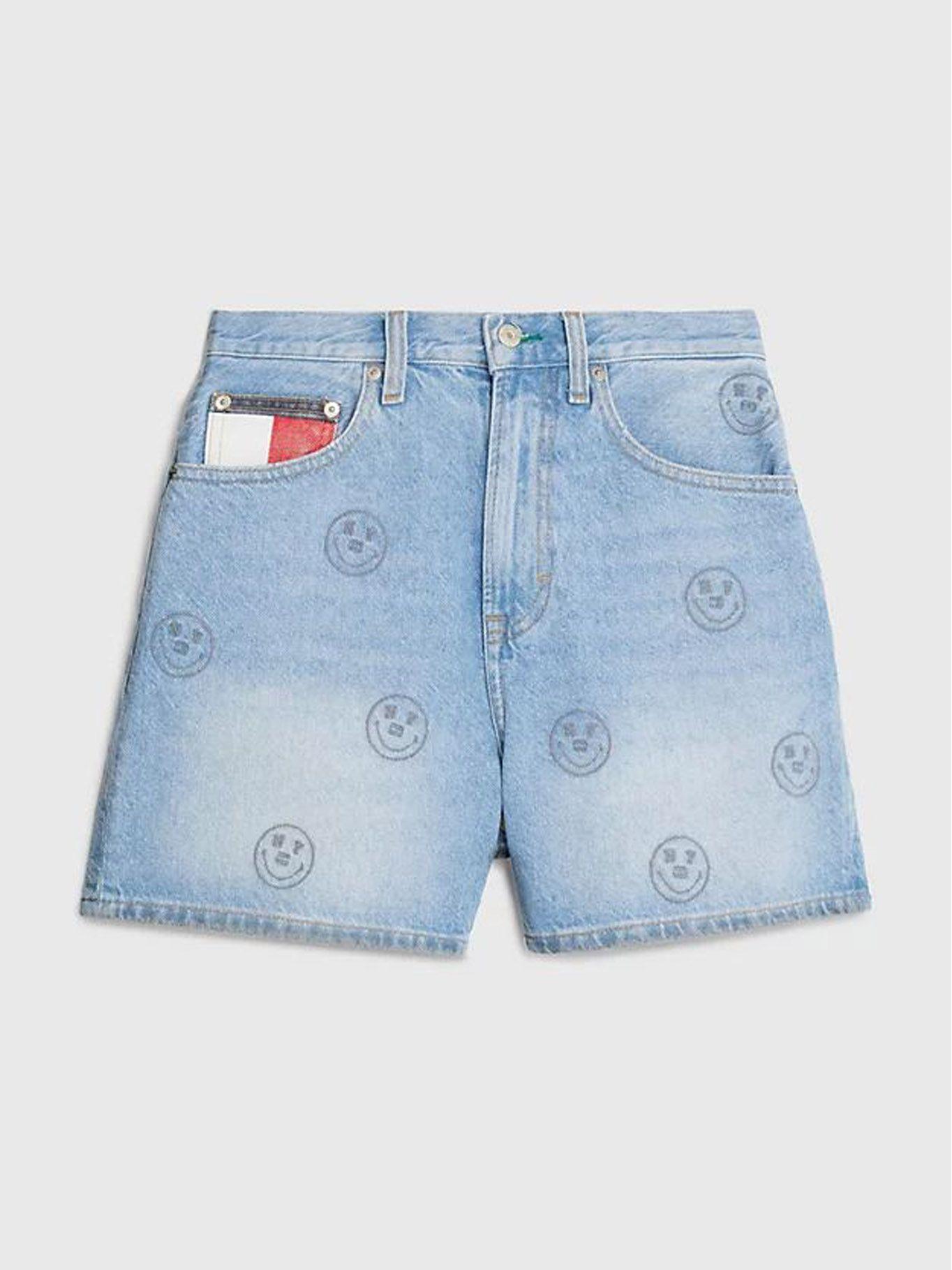 Shorts Tommy Jeans X Smiley® Celeste Tommy Jeans-5