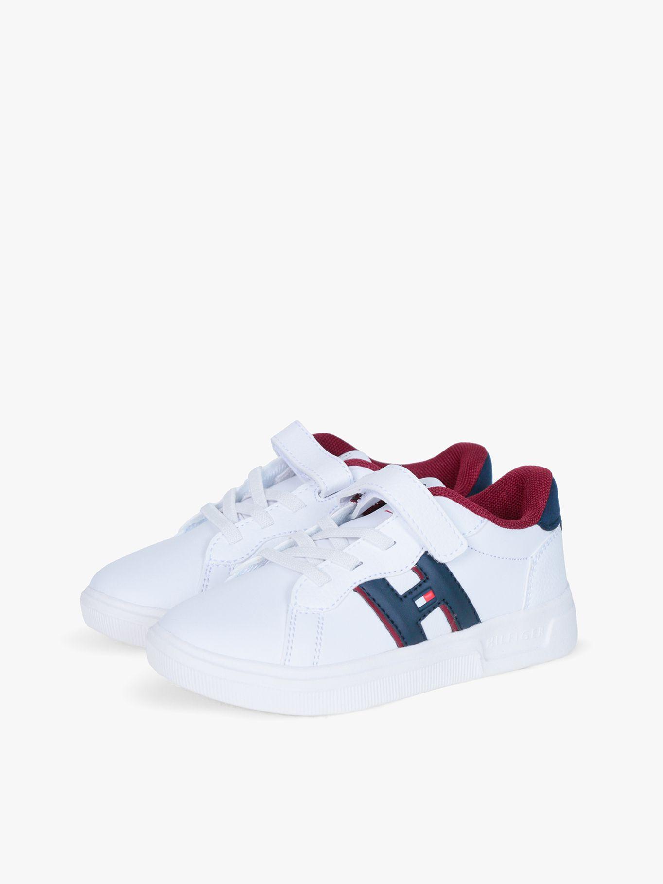 Zapatillas Con Velcro Blanco Tommy Hilfiger-0