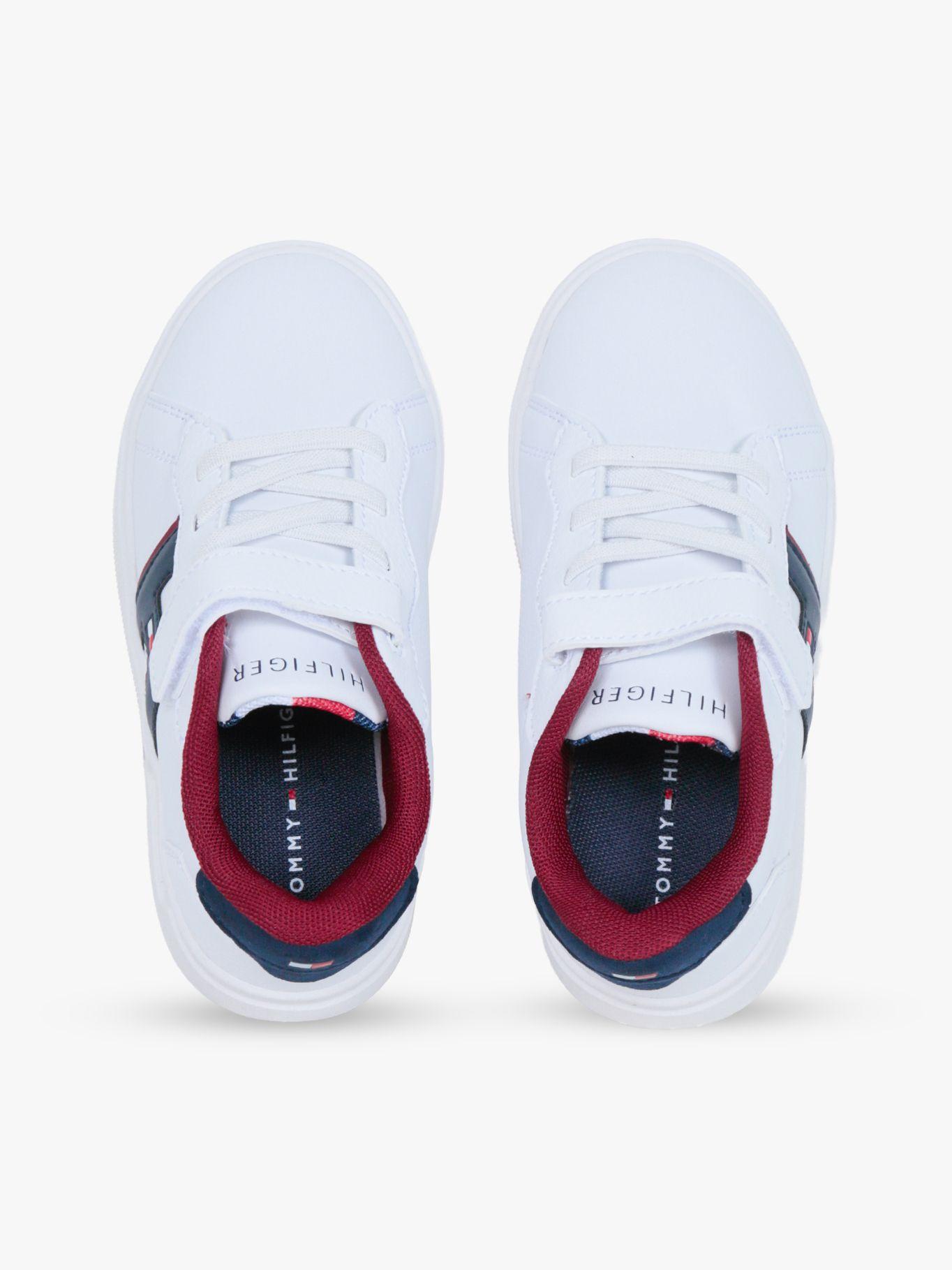 Zapatillas Con Velcro Blanco Tommy Hilfiger-2