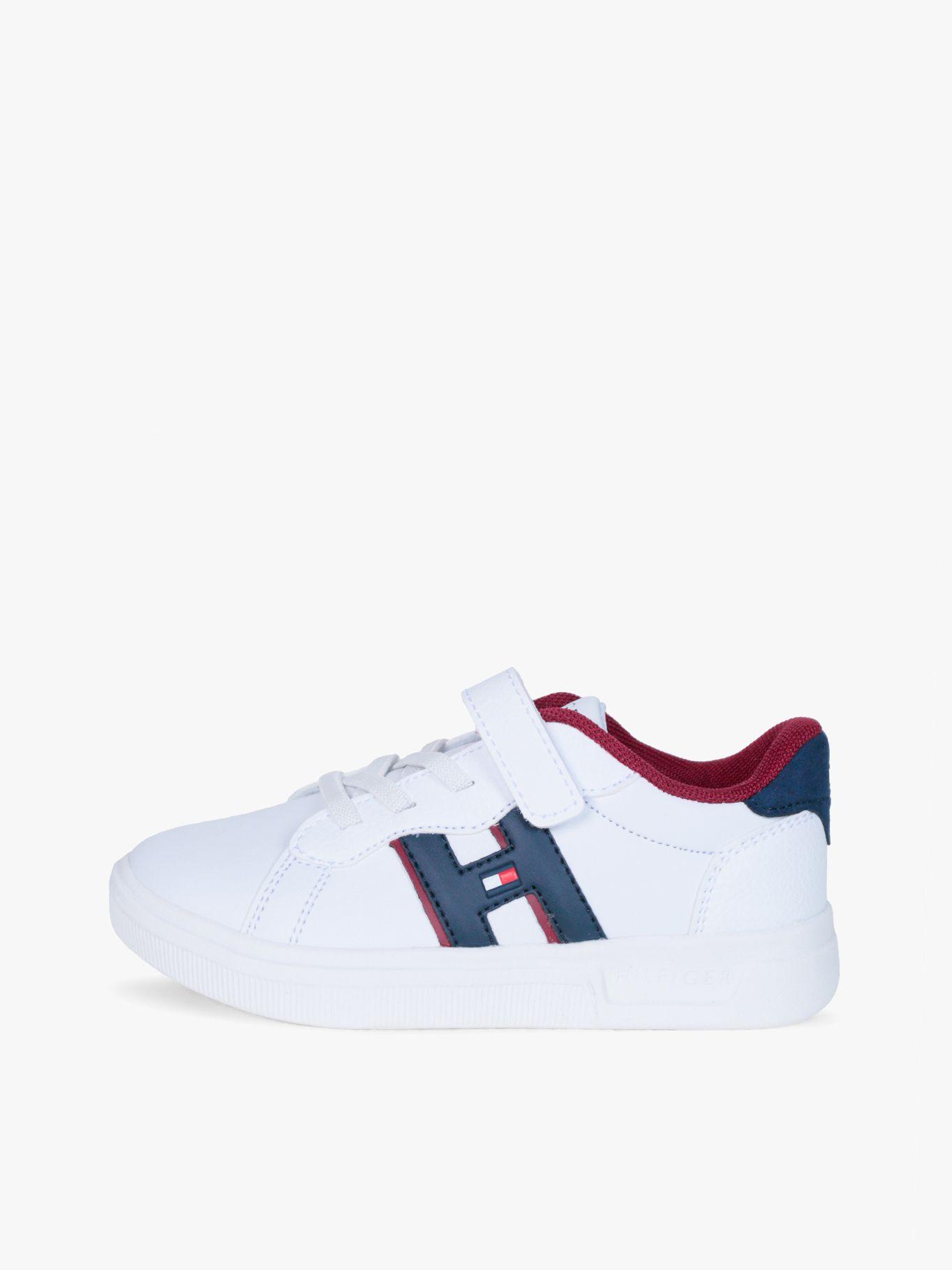 Zapatillas Con Velcro Blanco Tommy Hilfiger-5