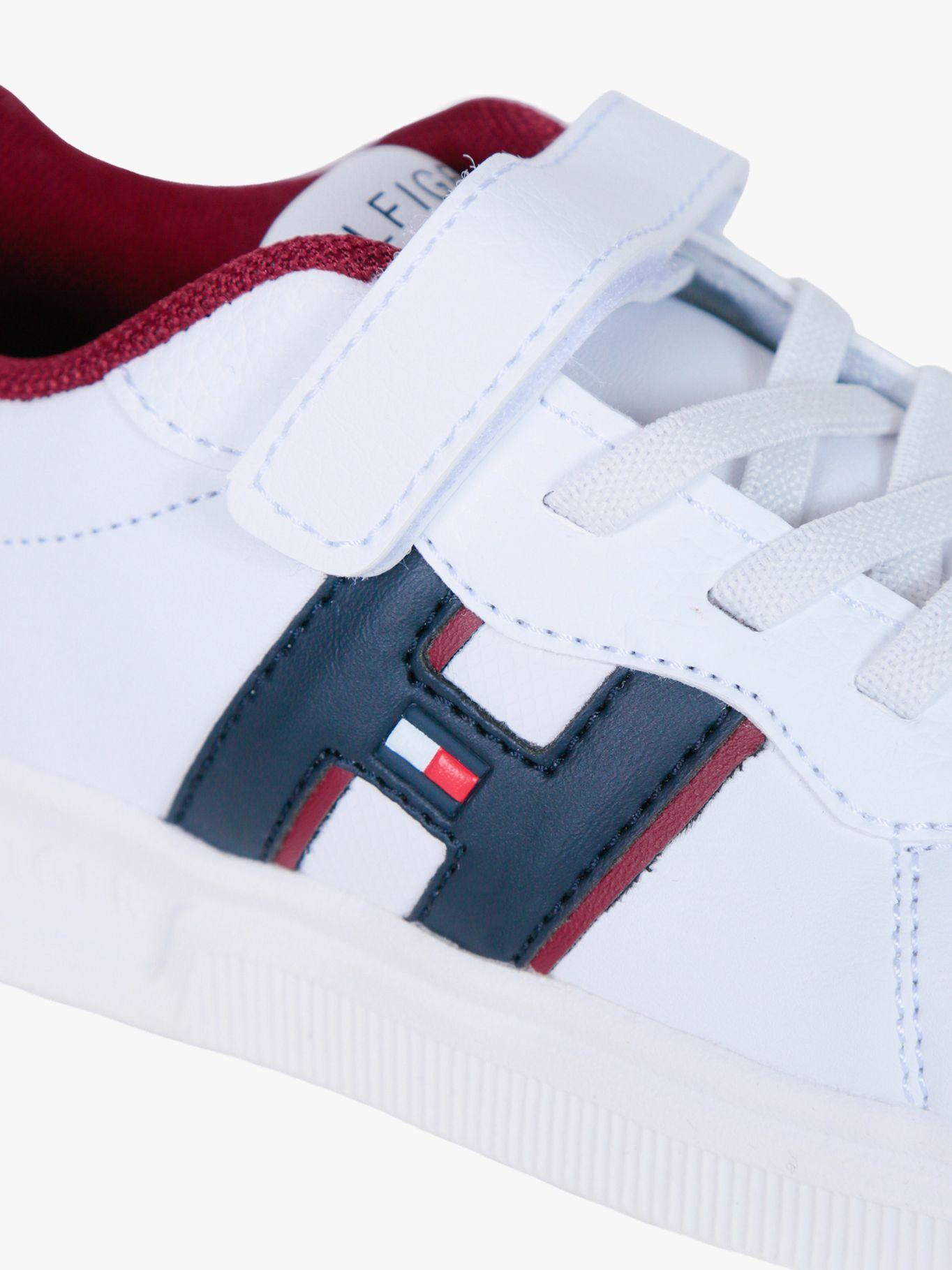 Zapatillas Con Velcro Blanco Tommy Hilfiger-6