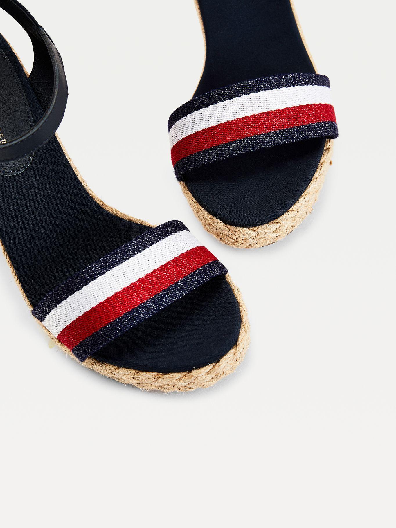 Sandalias Global Stripe Azul Tommy Hilfiger-2