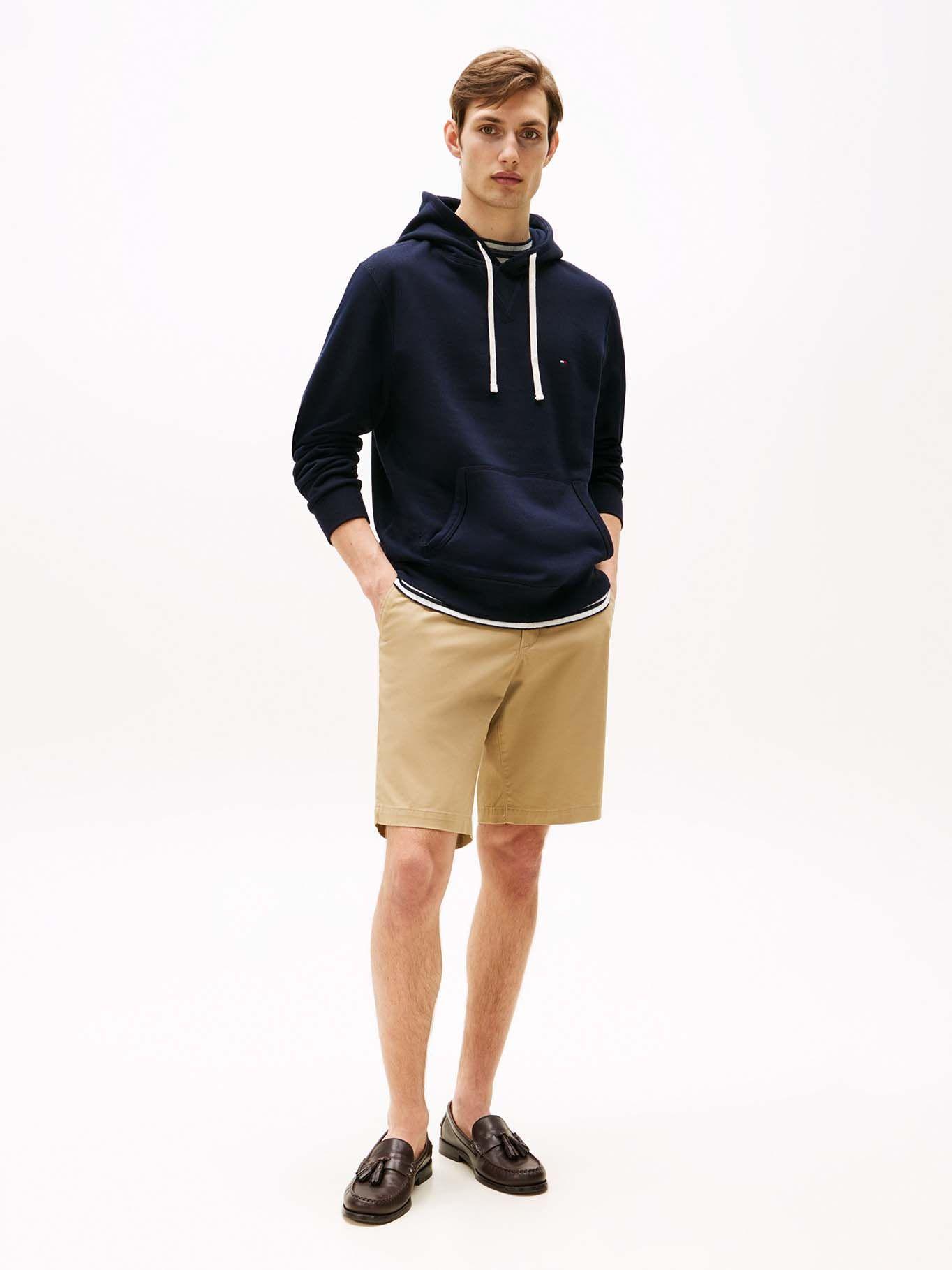 Polerón Hoodie Essential Con Logo Azul Tommy Hilfiger-1