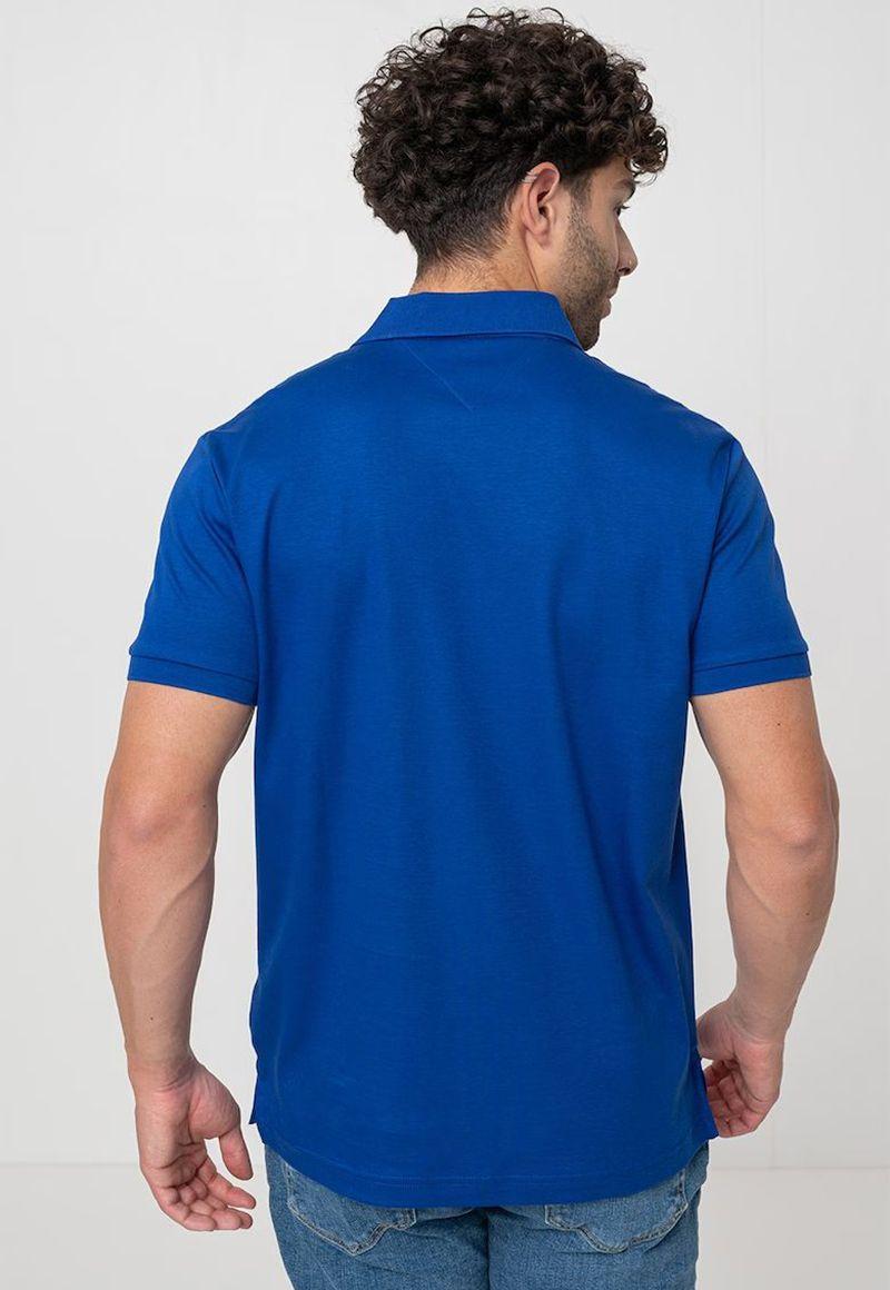 Polo Liquid Cotton Regular Fit Azul Tommy Hilfiger-2