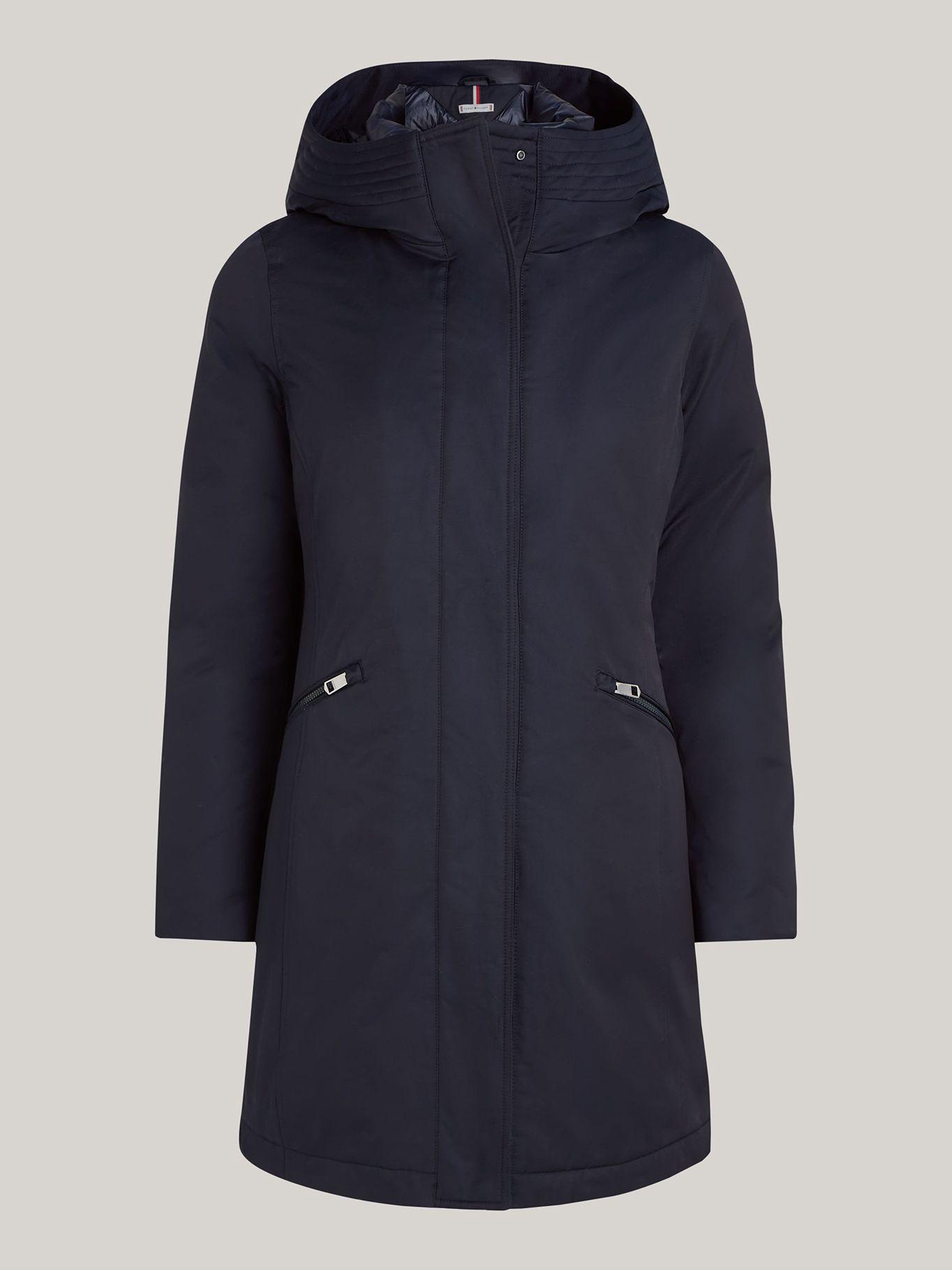 Parka Acolchada Con Gorro Azul DW5 Tommy Hilfiger-5