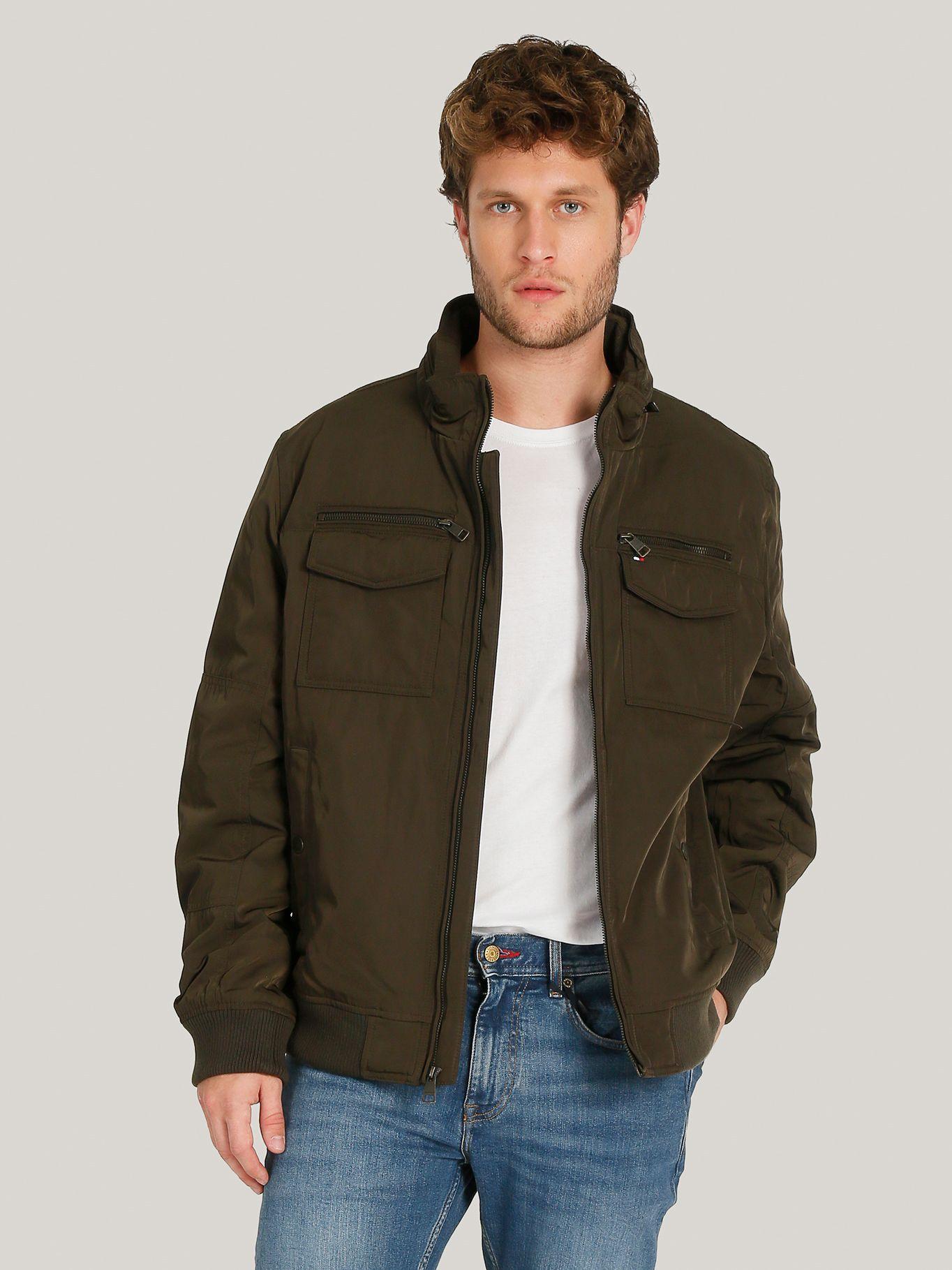 Chaqueta Bomber Acolchada Verde Tommy Hilfiger-0