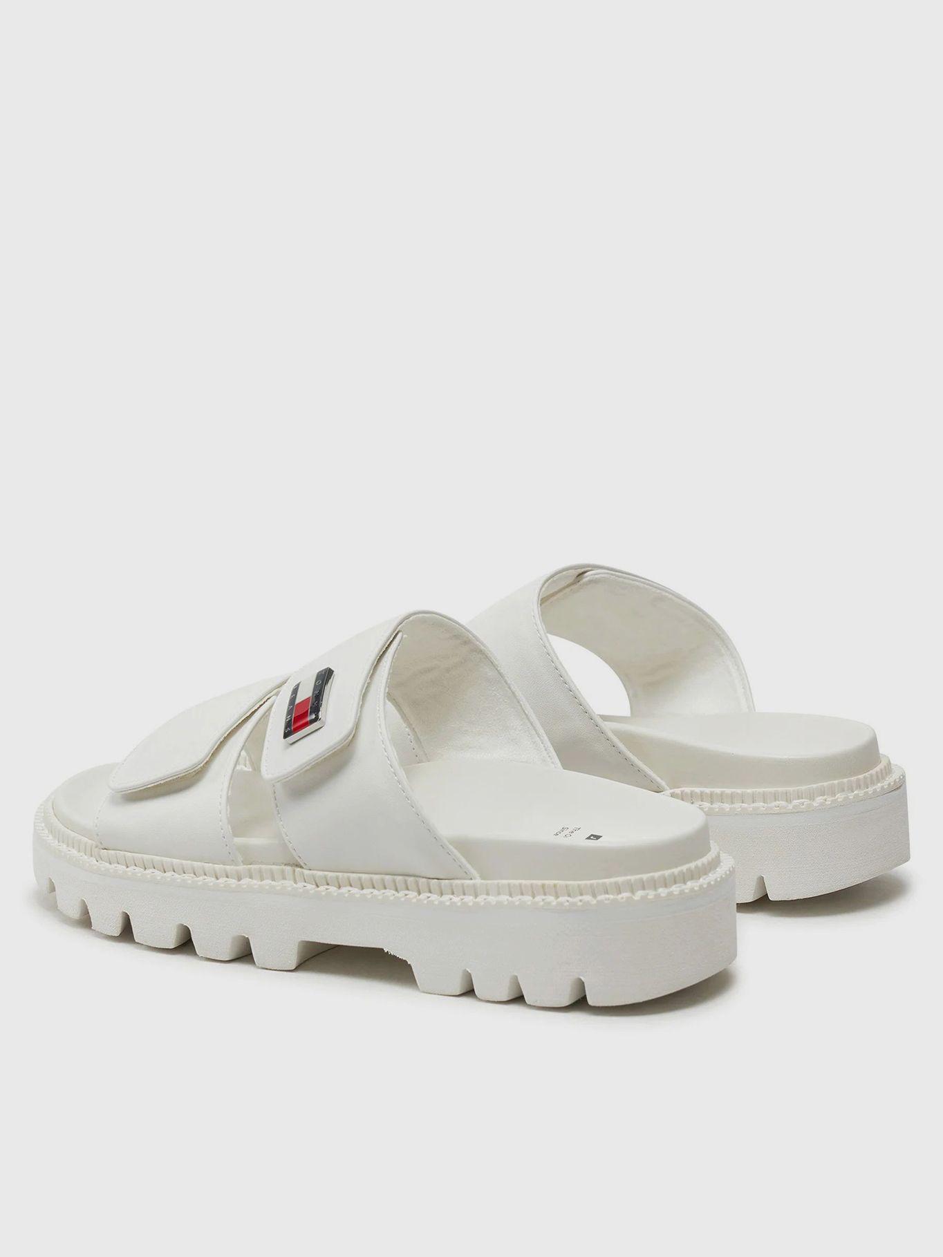 Sandalia Con Suela Dentada Blanco Tommy Hilfiger-1