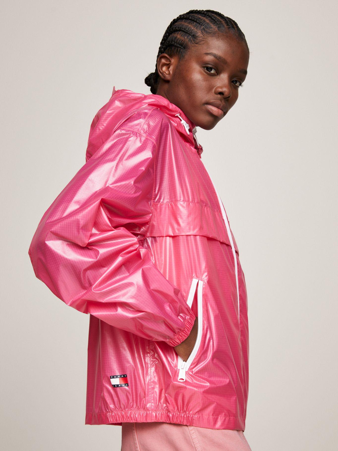 CORTAVIENTOS CHICAGO BRILLANTE Rosado Tommy Hilfiger-3