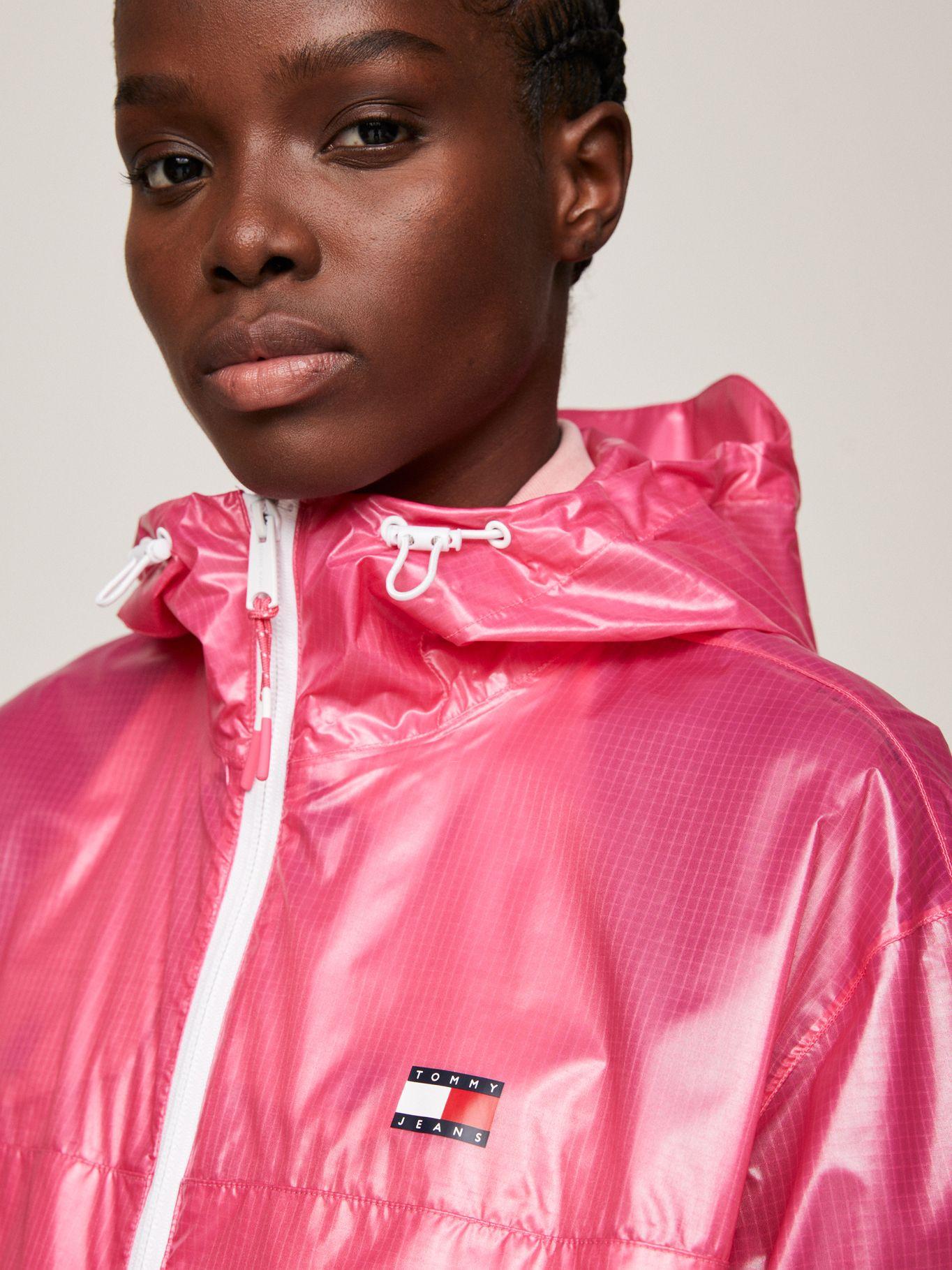 CORTAVIENTOS CHICAGO BRILLANTE Rosado Tommy Hilfiger-4