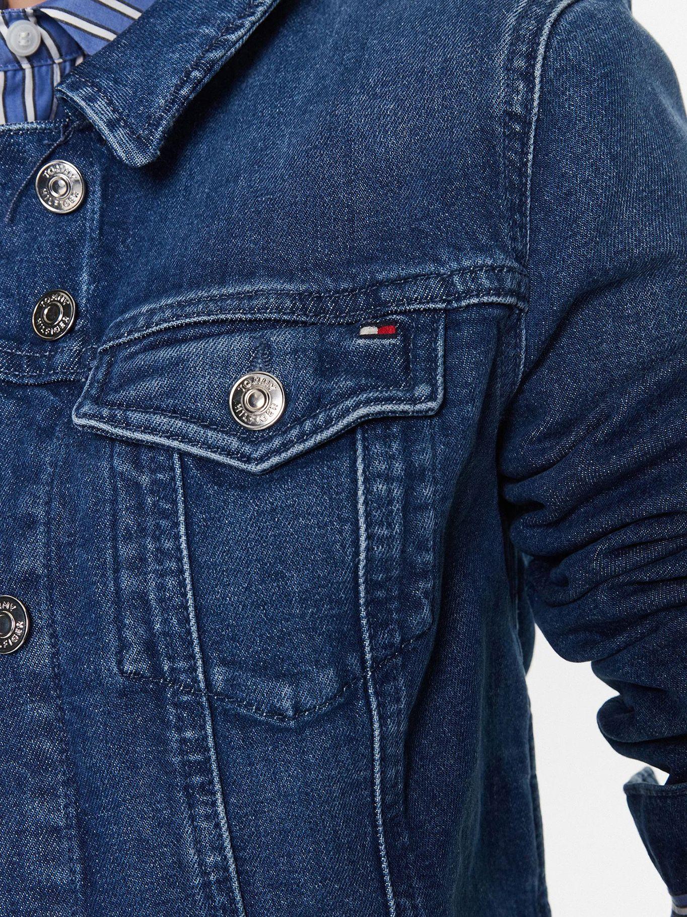 Chaqueta Denim Con Bolsillos Azul Tommy Hilfiger-3