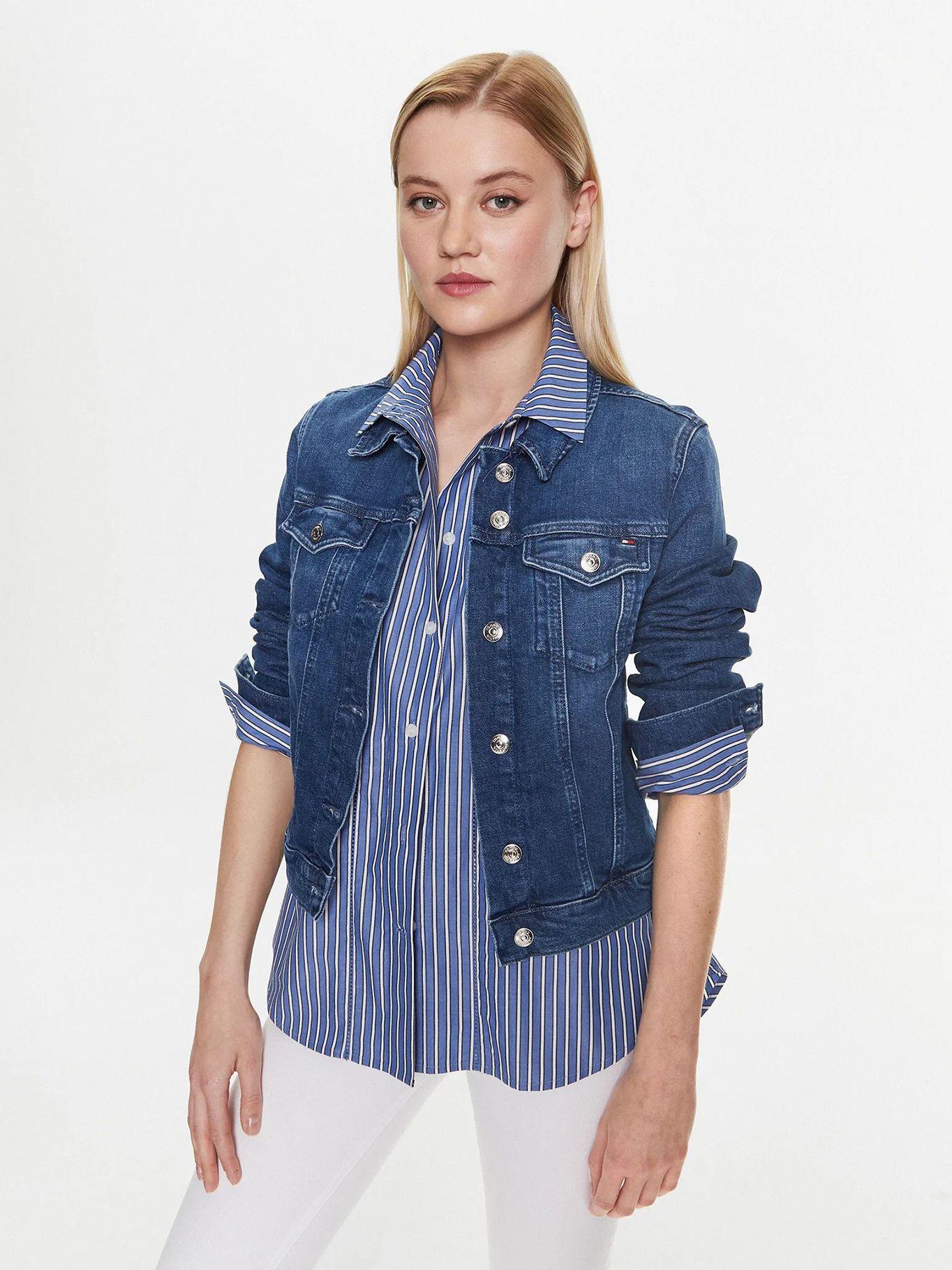 Chaqueta Denim Con Bolsillos Azul Tommy Hilfiger-0