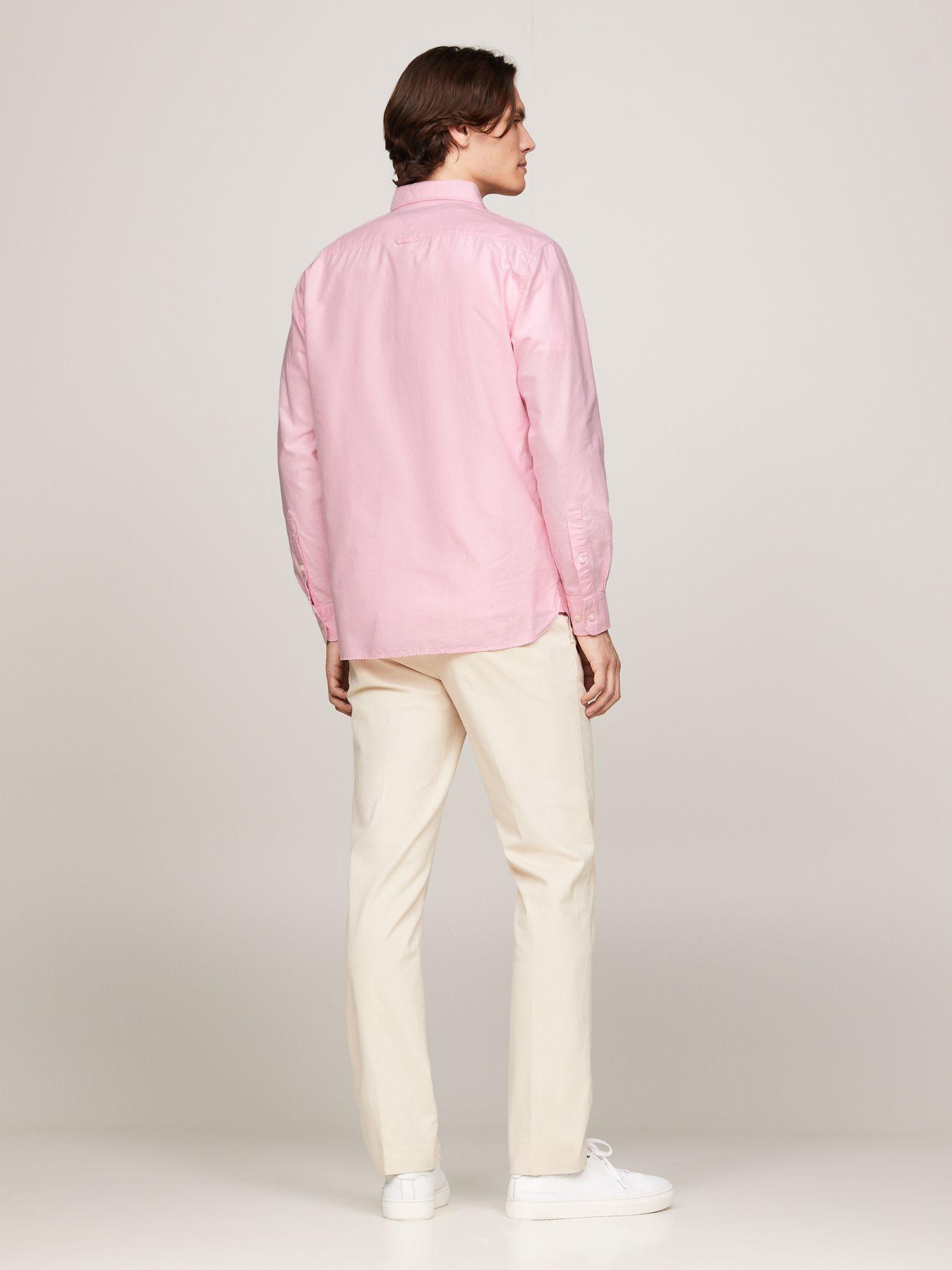 Camisa Oxford Heritage Regular Fit Rosado Tommy Hilfiger-2