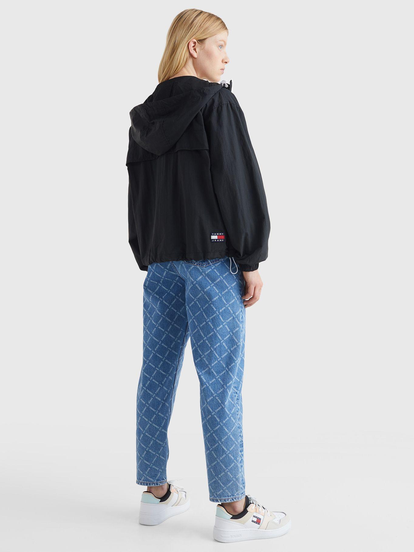 Cortavientos Chicago Con Logo Negro Tommy Hilfiger-2