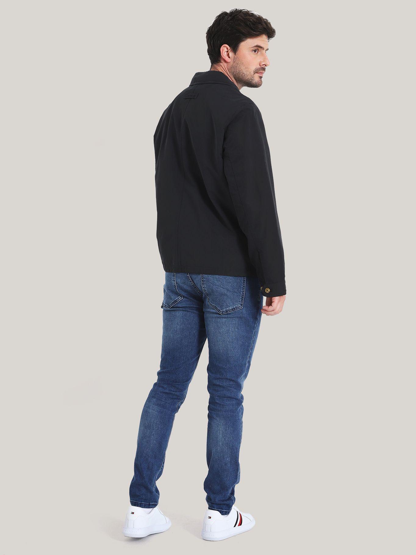Chaqueta Classic Laydown Con Logo Negro Tommy Hilfiger-2
