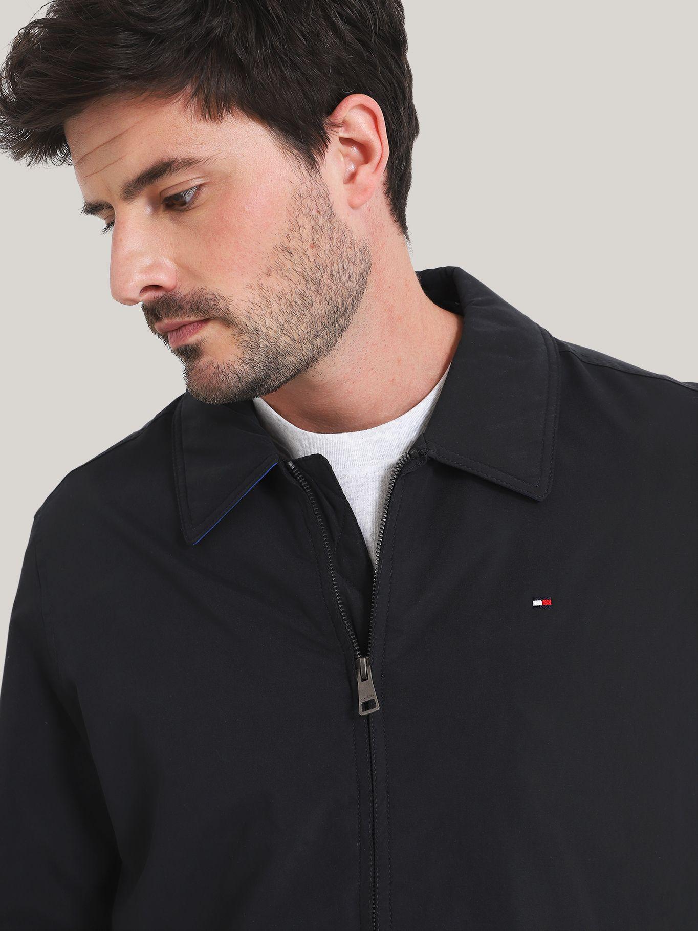 Chaqueta Classic Laydown Con Logo Negro Tommy Hilfiger-3