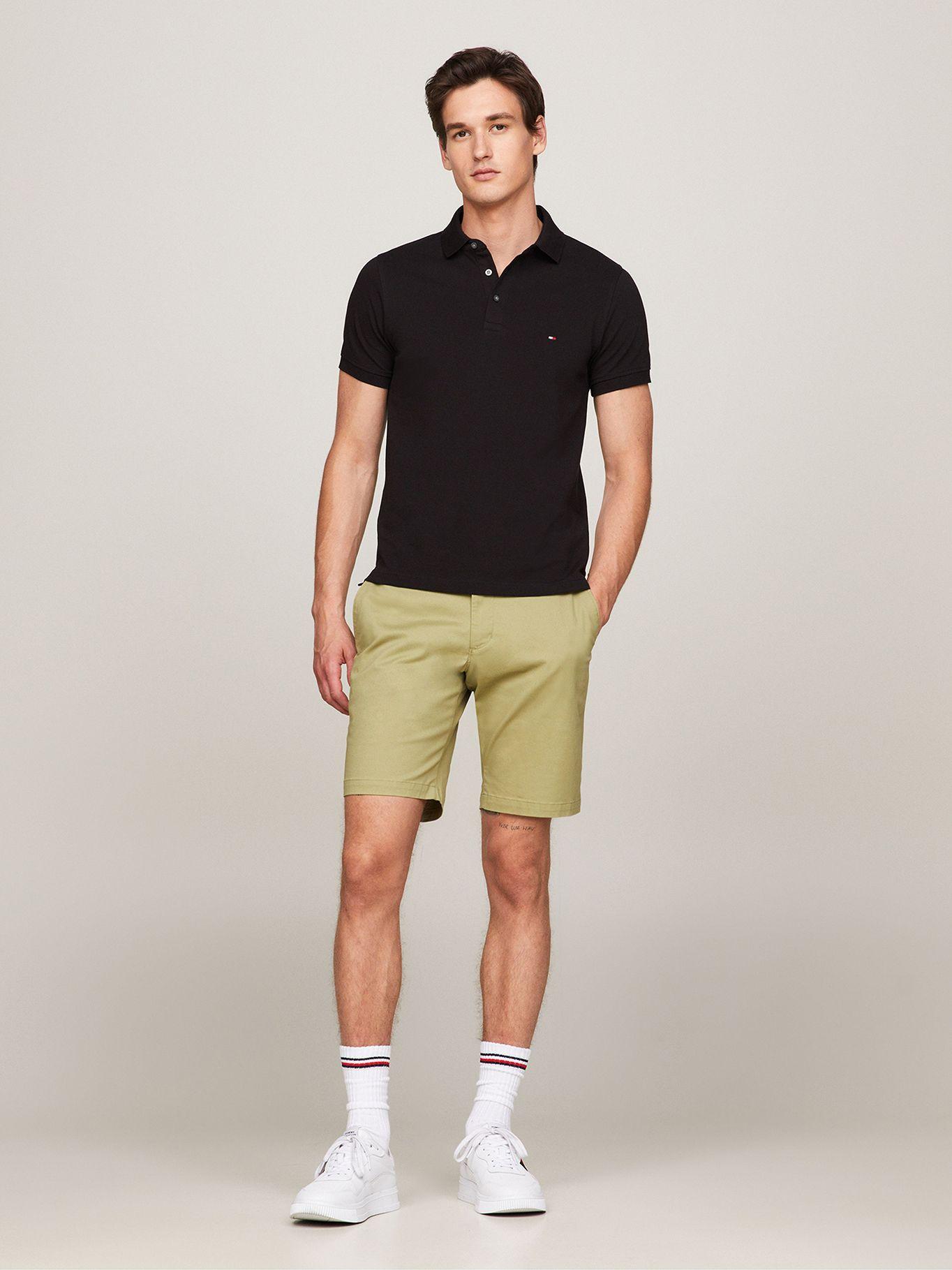 Polo Slim Fit Logo 1985 Negro Tommy Hilfiger-1