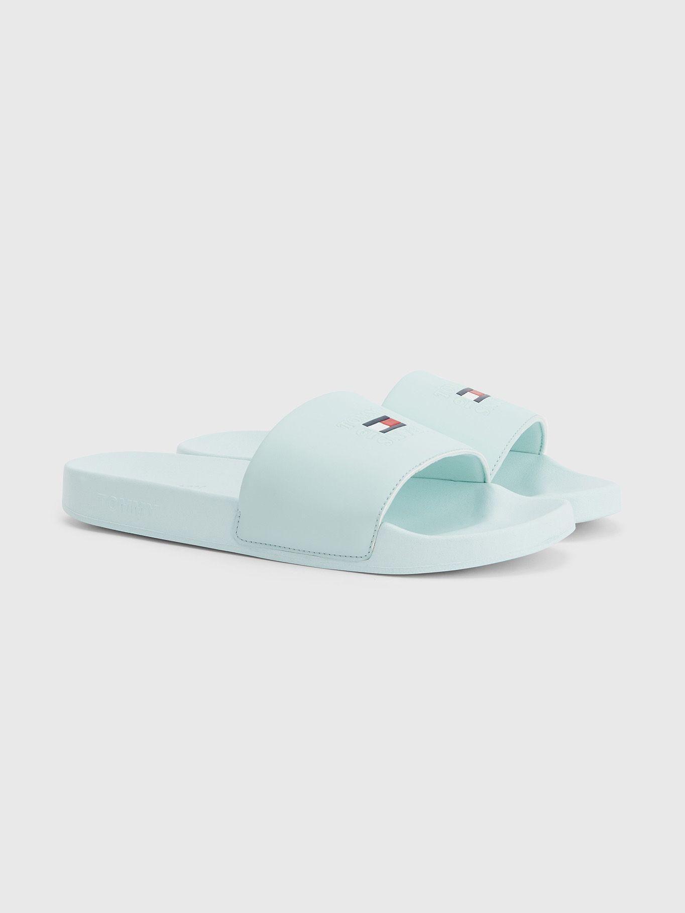 Sandalias Printed Logo Verde Tommy Hilfiger-0