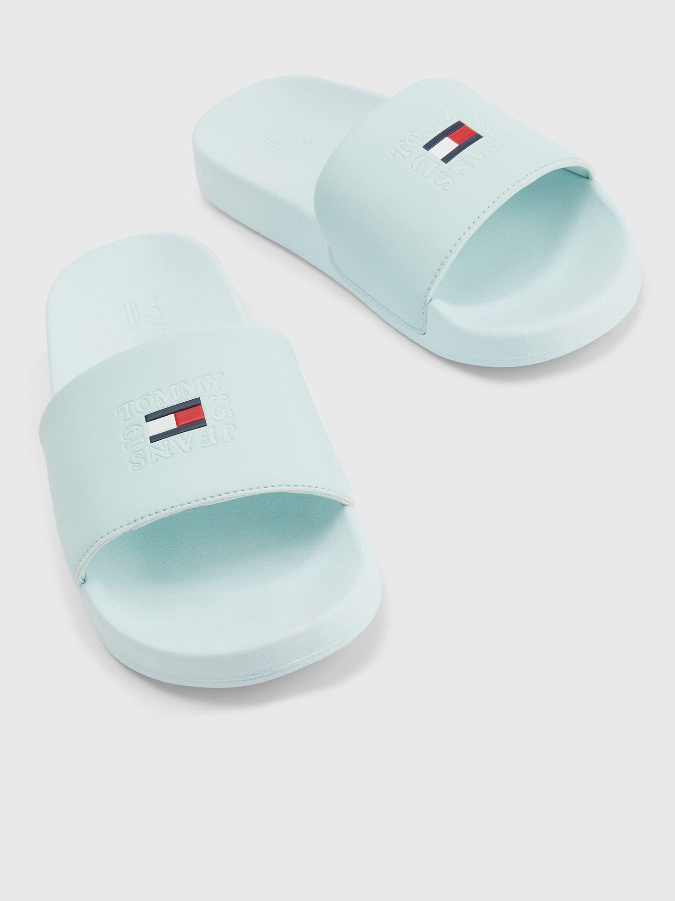 Sandalias Printed Logo Verde Tommy Hilfiger-3