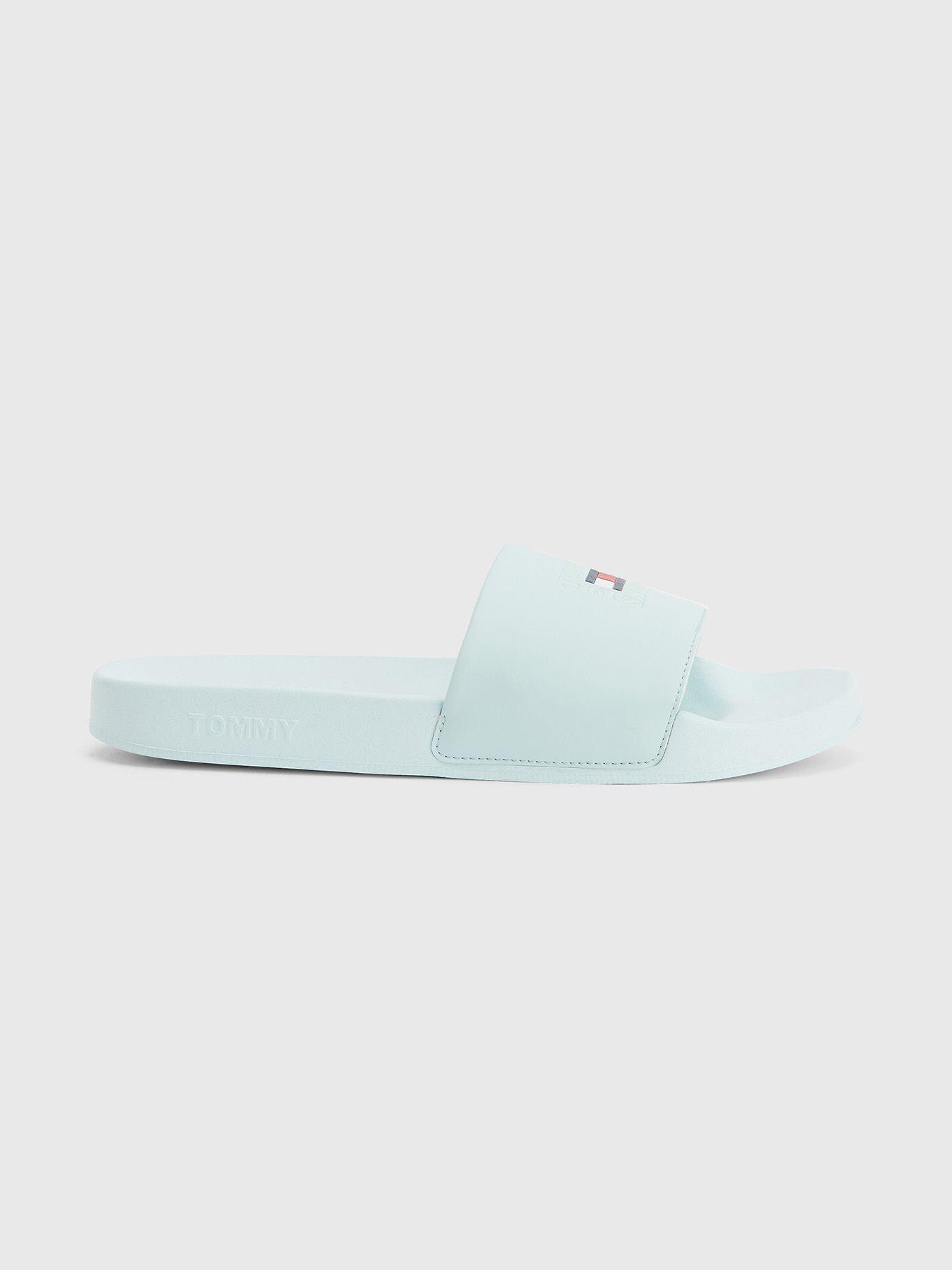 Sandalias Printed Logo Verde Tommy Hilfiger-4
