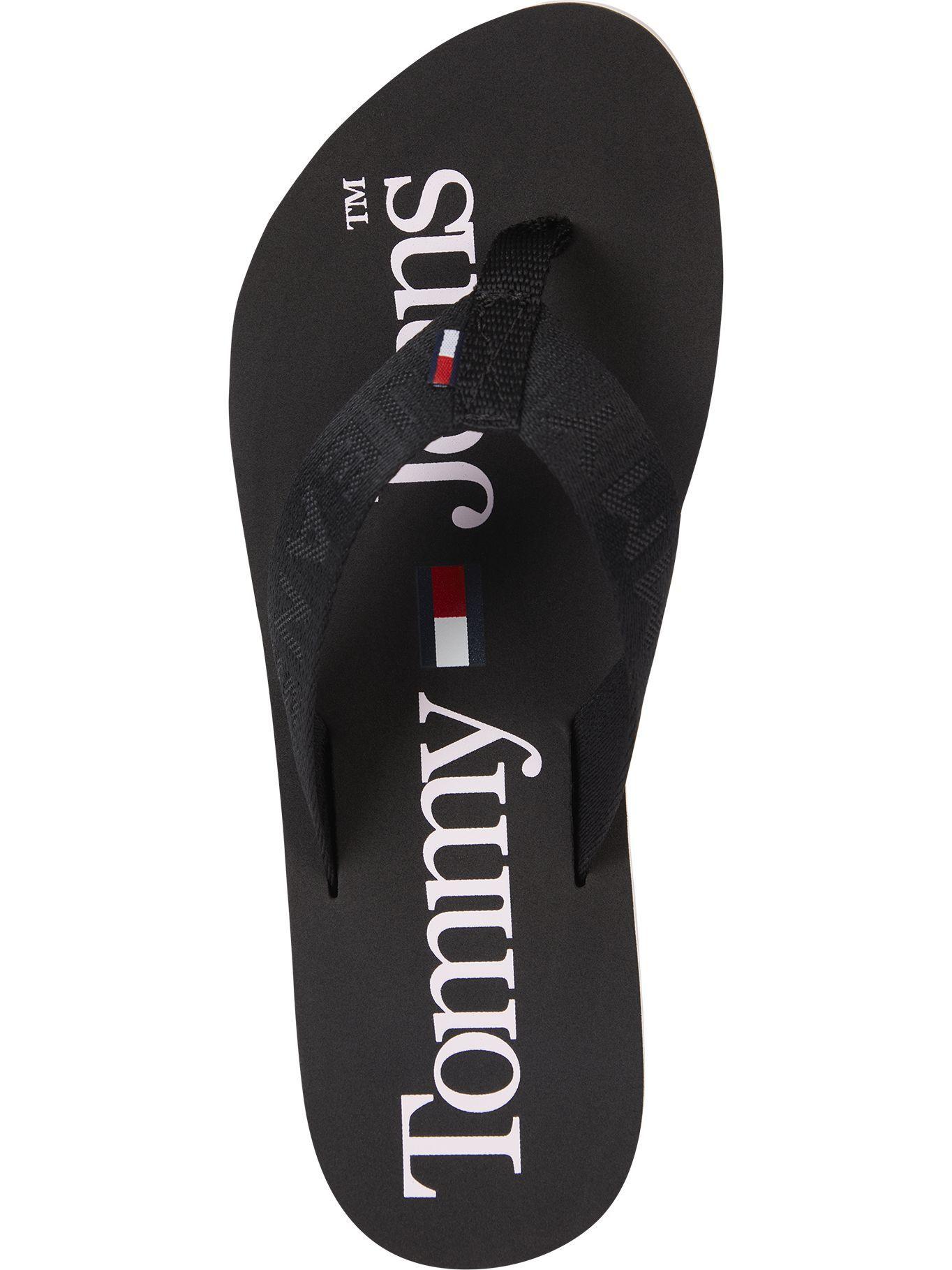 Sandalias Easy Beach Negro Tommy Hilfiger-1