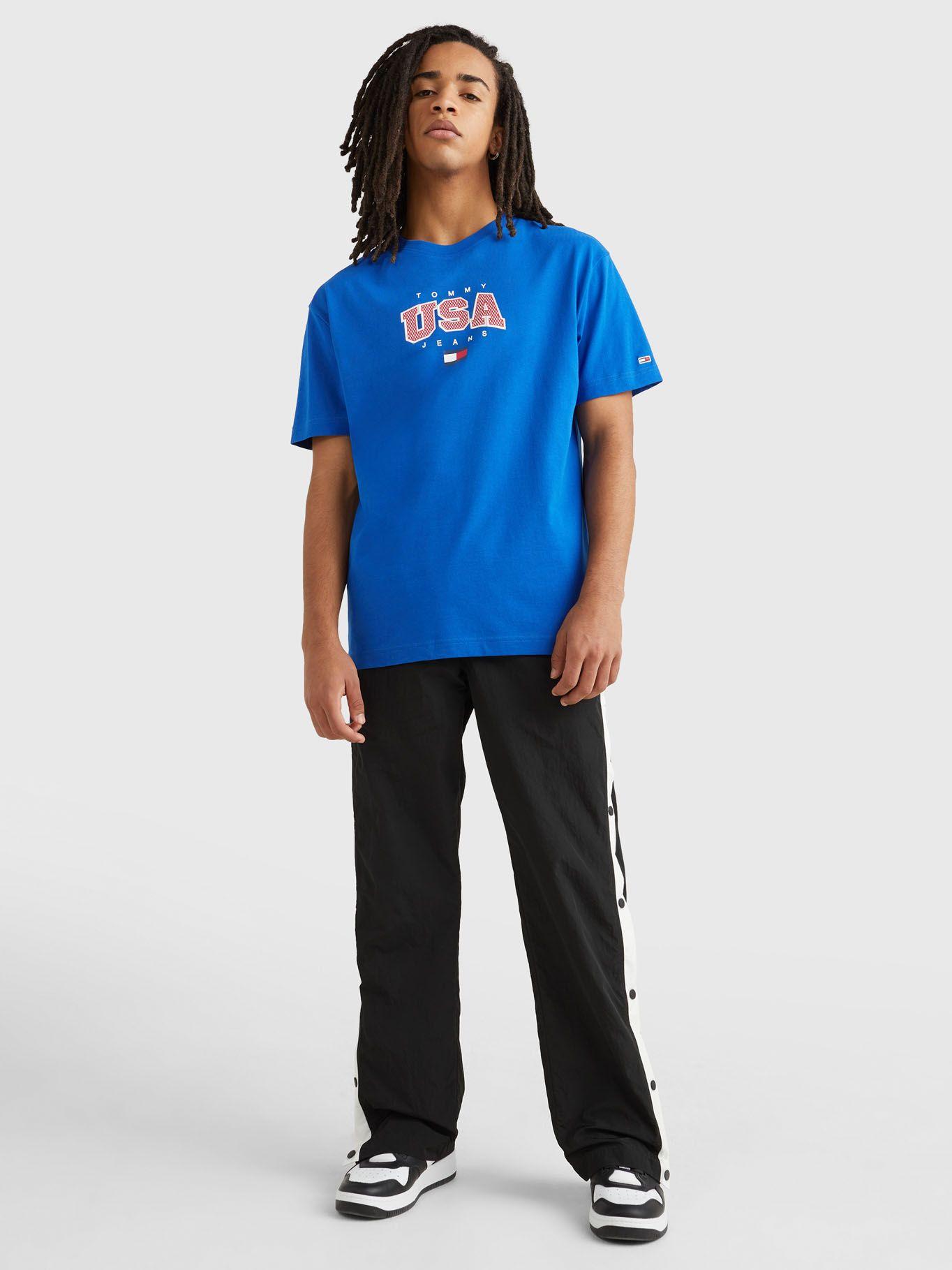 Polera Modern Clásica Azul Tommy Jeans-1