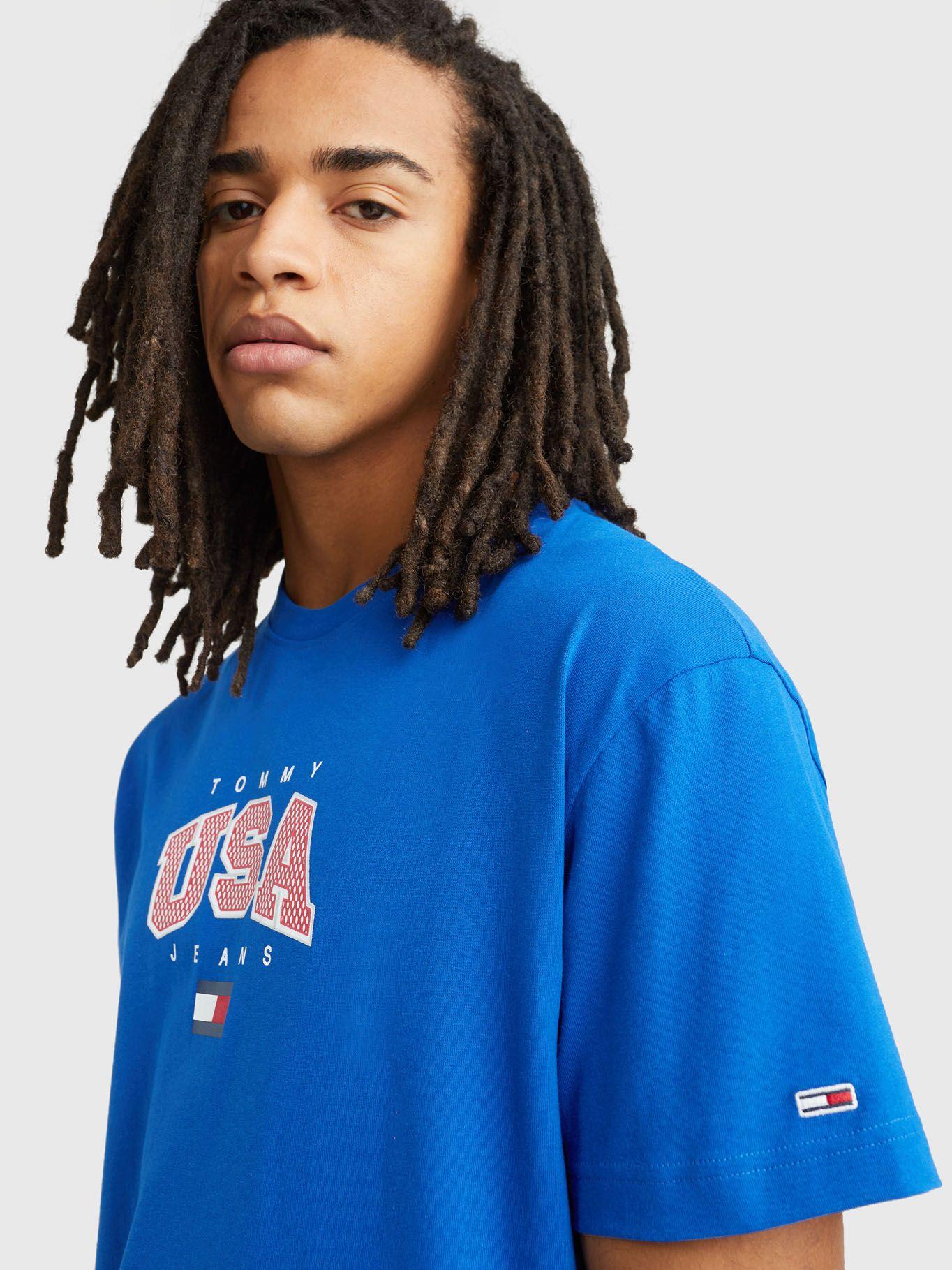 Polera Modern Clásica Azul Tommy Jeans-3