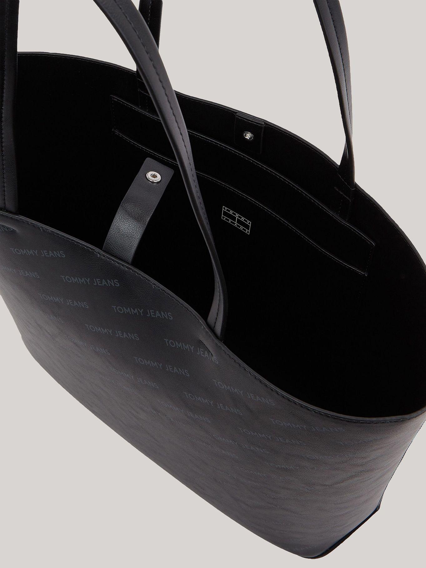 Tote Essential Monogram Negro Tommy Hilfiger-3