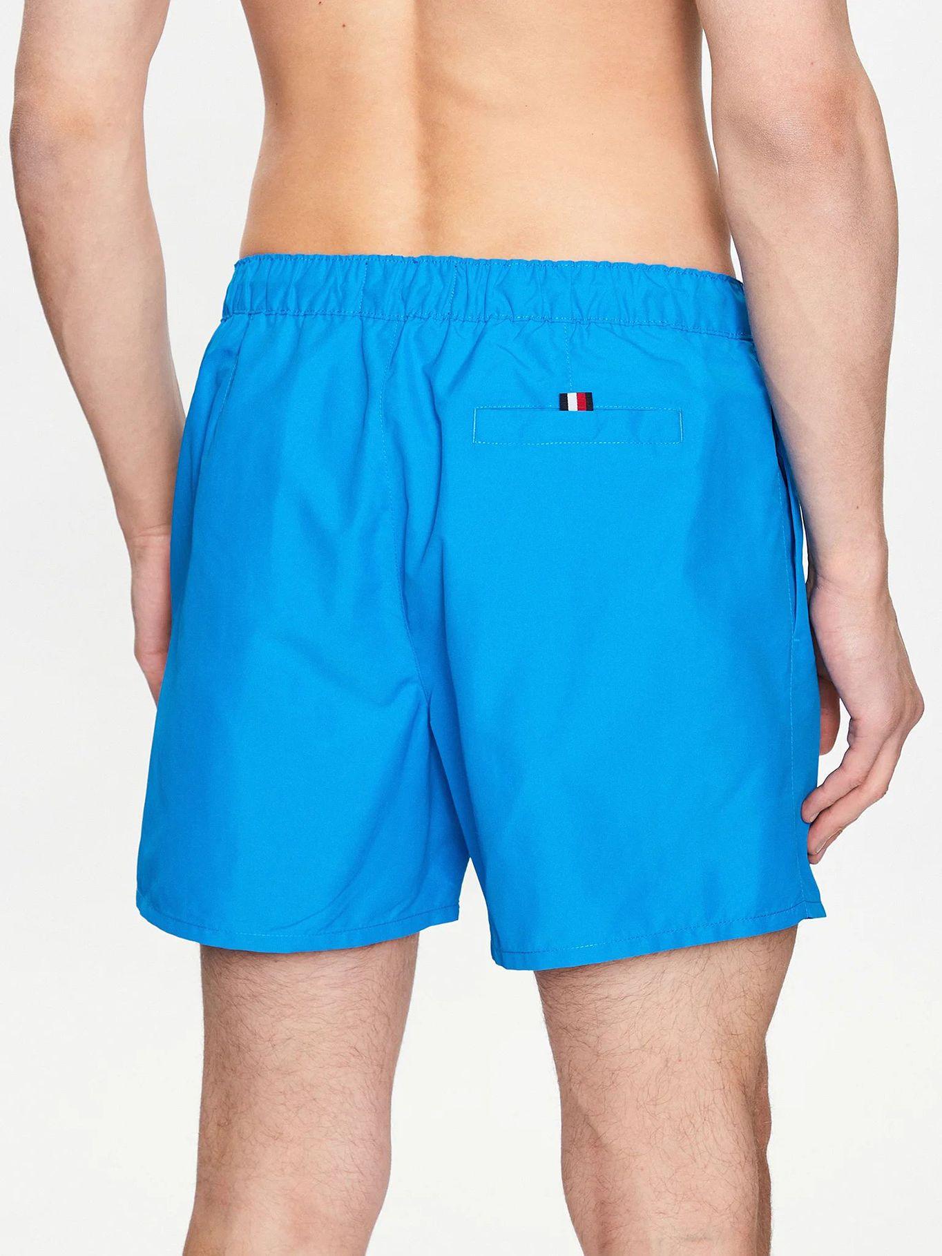 Traje De Baño Logo Est. 1985 Celeste Tommy Hilfiger-2