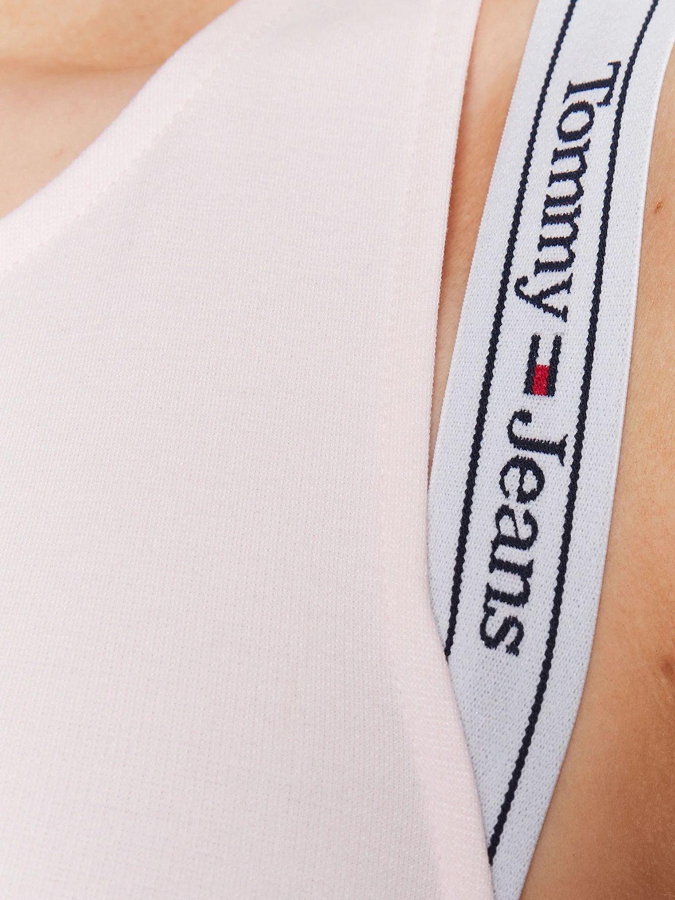 Vestido Sport Con Inscripción Rosado Tommy Jeans-4