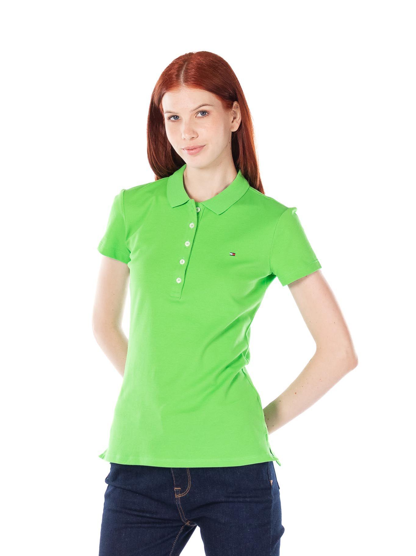 Polo Essential Slim Verde Tommy Hilfiger-0