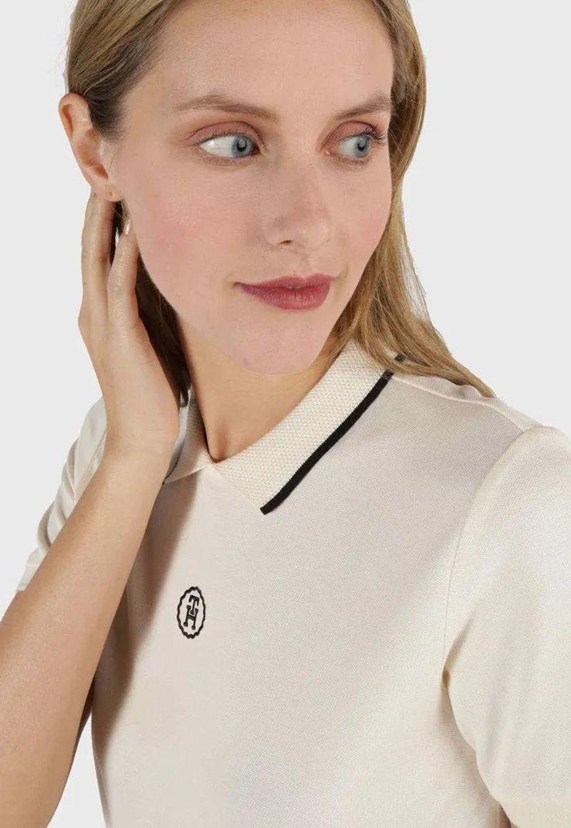 POLO REGULAR FIT  MONOGRAM BLANCO AEF TOMMY HILFIGER-3