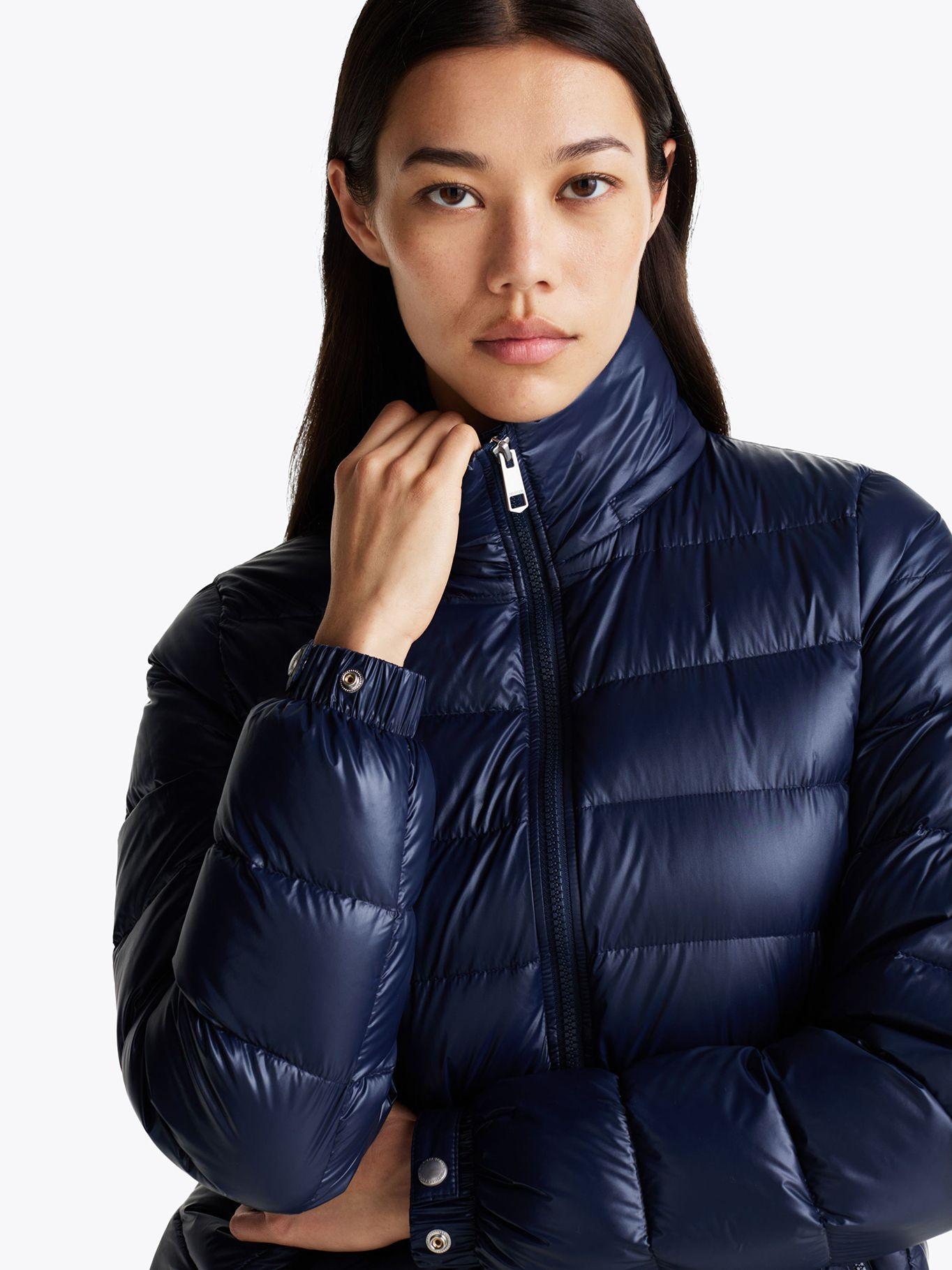 Parka Acolchada Feminine Gloss Azul Tommy Hilfiger-3