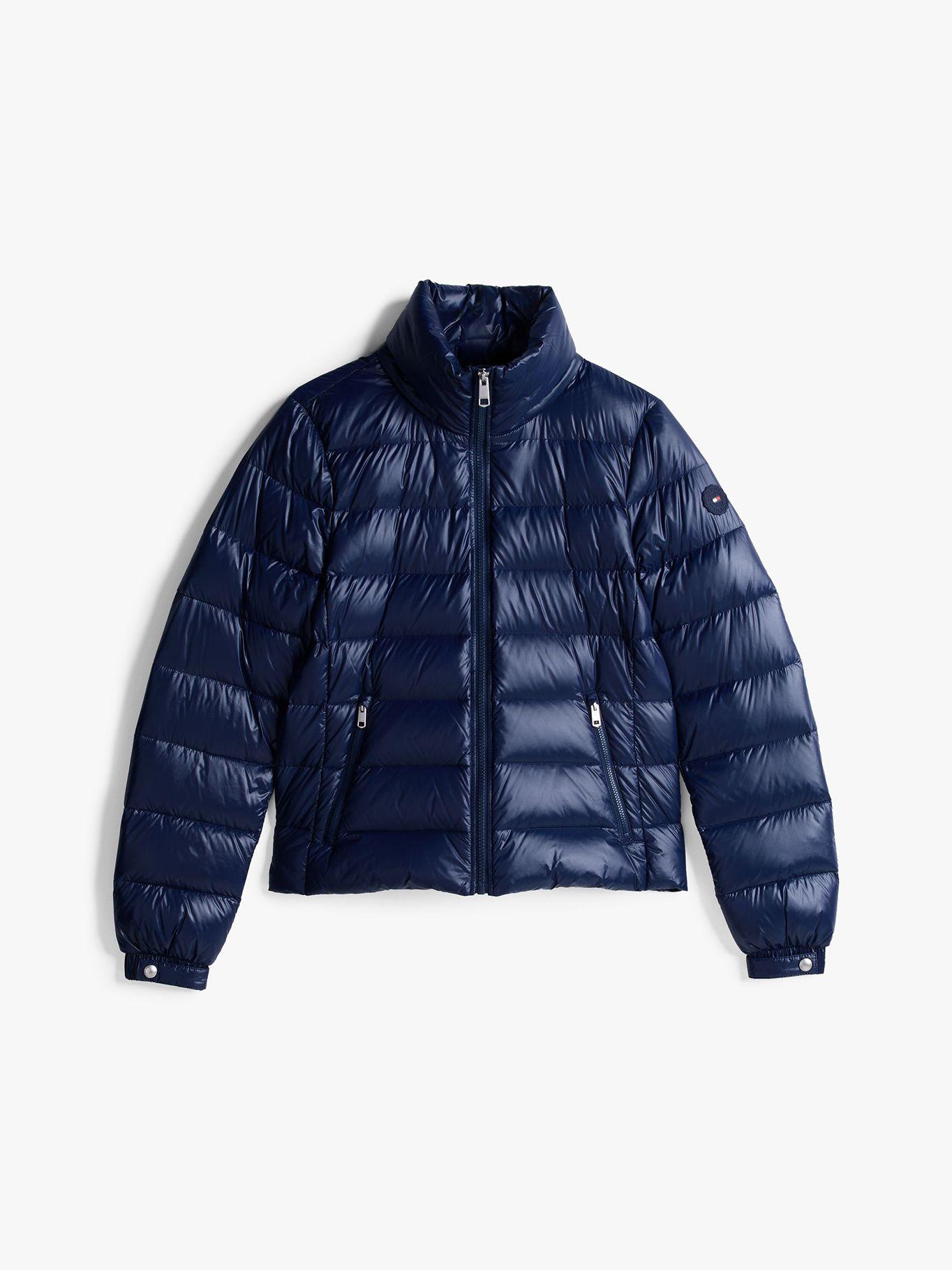 Parka Acolchada Feminine Gloss Azul Tommy Hilfiger-5