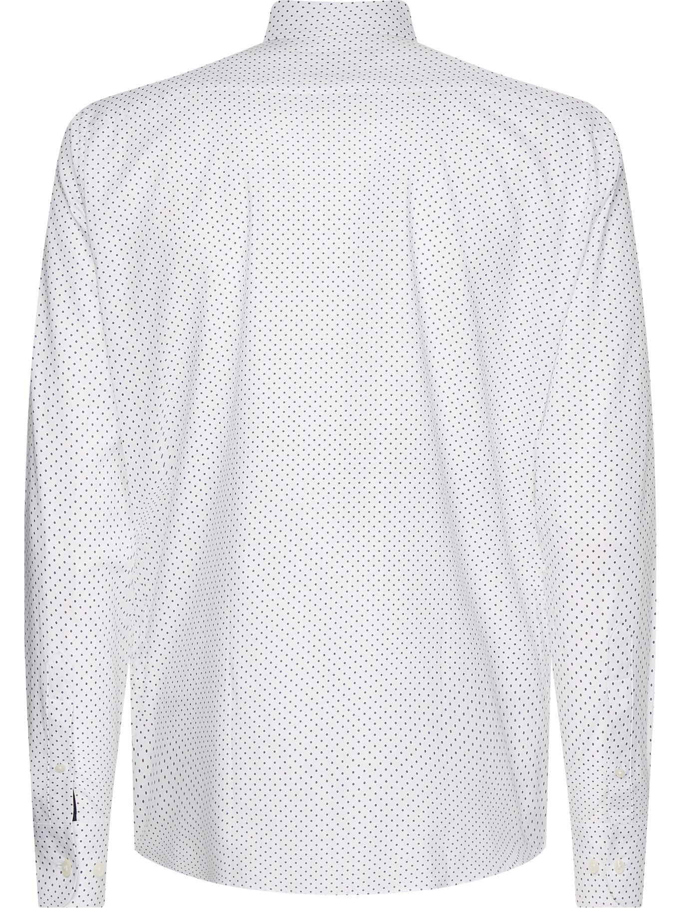 Camisa Two Tone Dot Gris Tommy Hilfiger-1