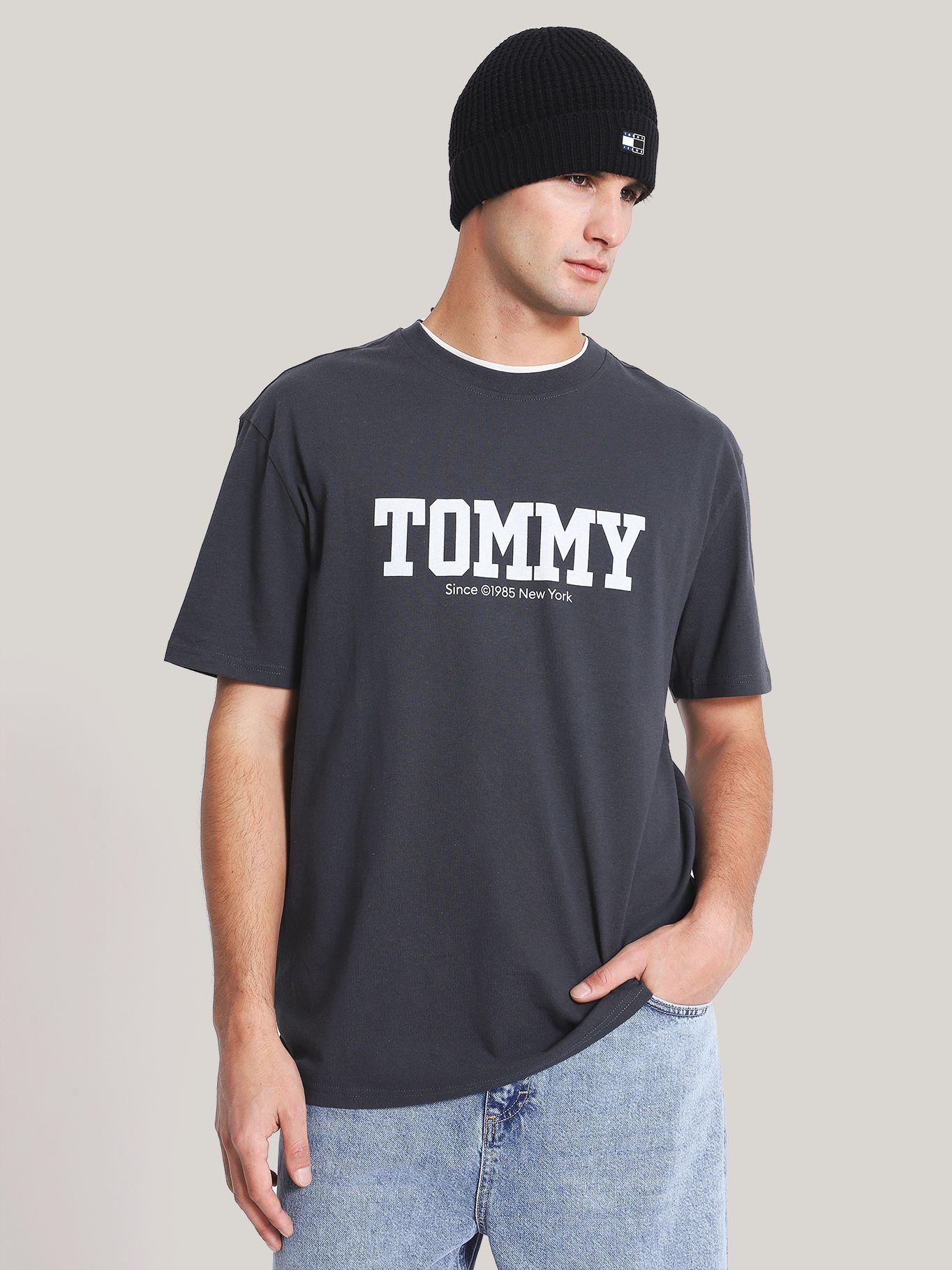 Polera Con Logo En Espalda Negro Tommy Jeans-0