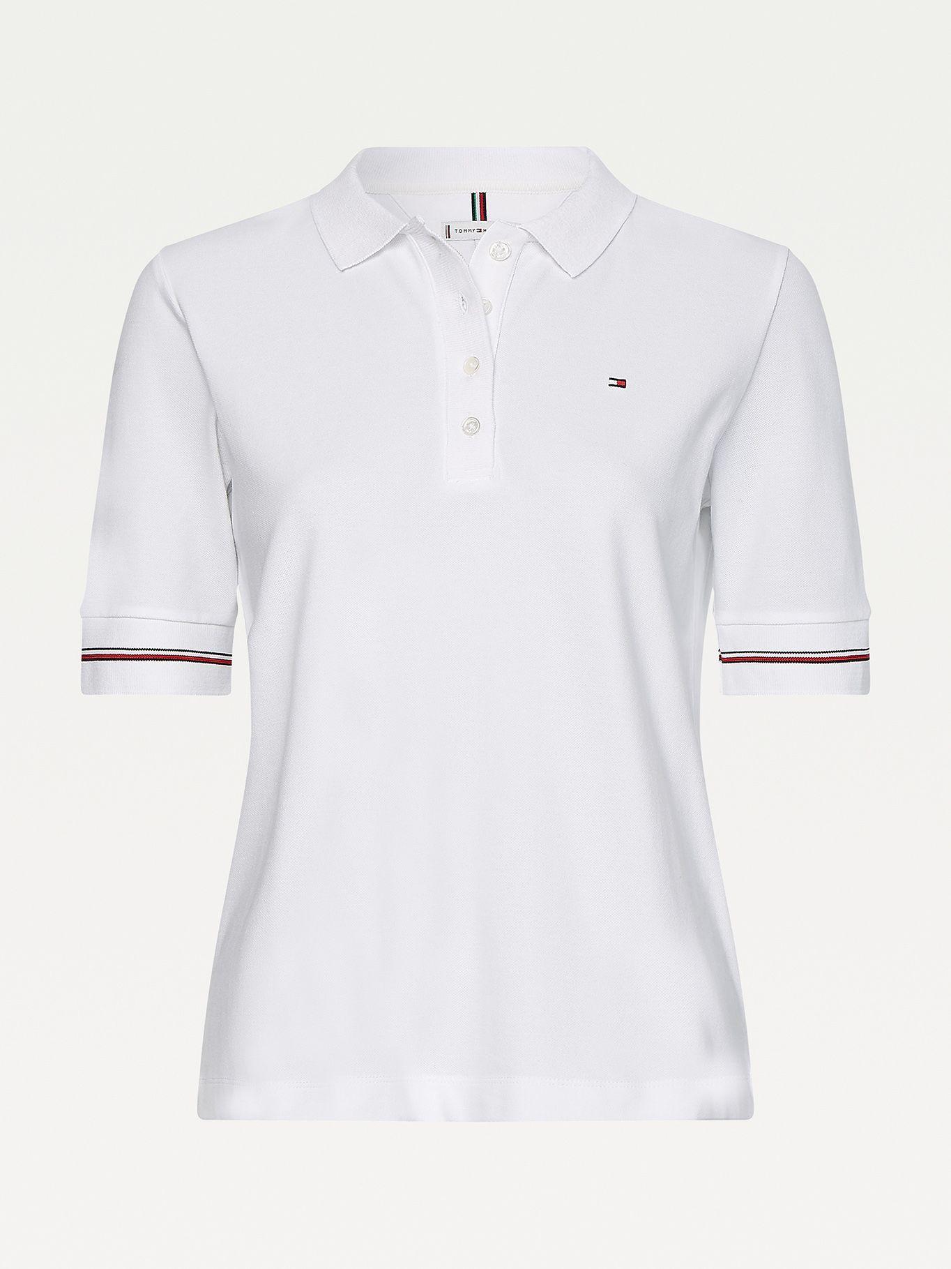 Polo Global Stripe Blanco Tommy Hilfiger F2-3
