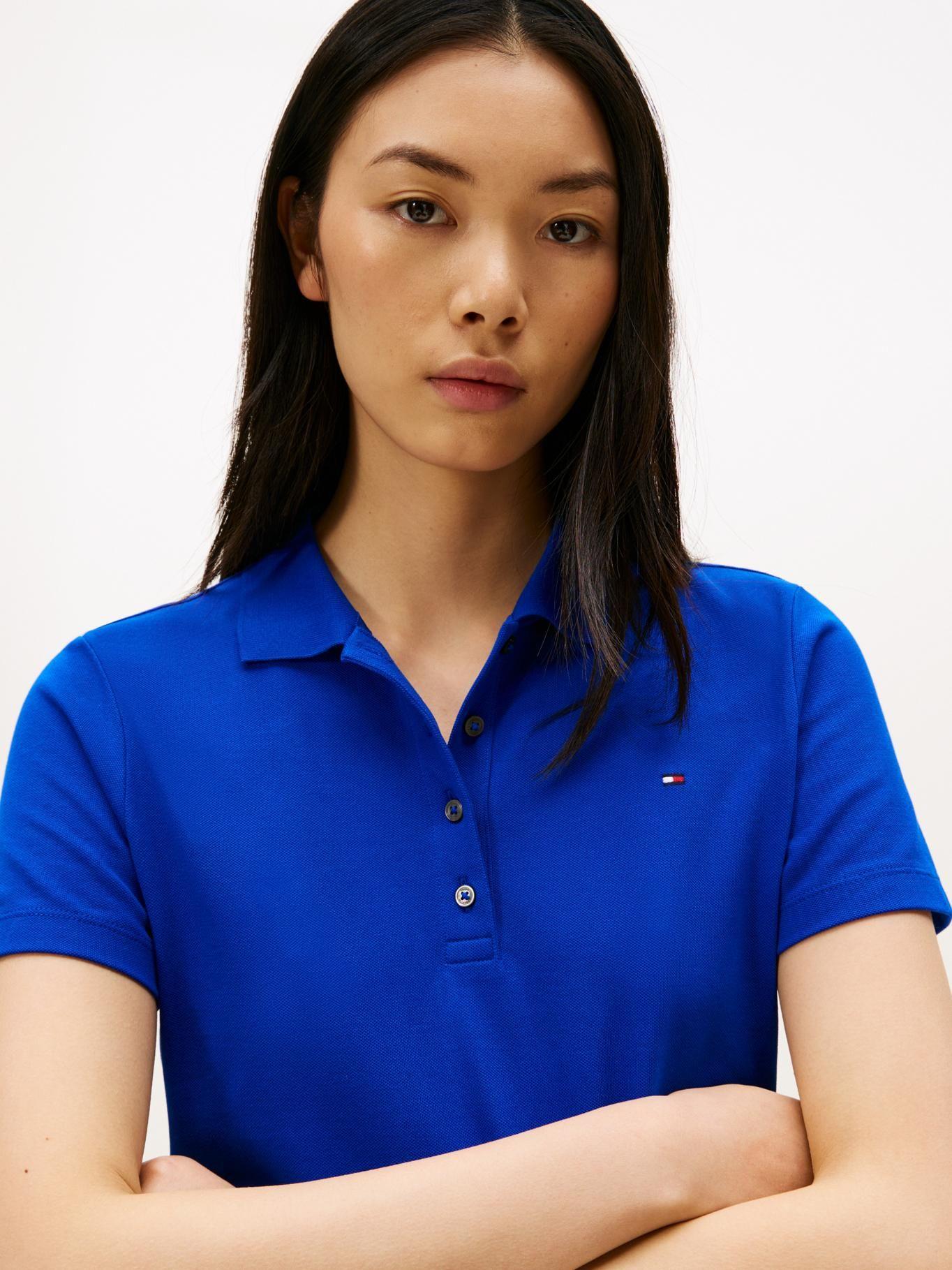 Vestido Polo 1985 De Corte Slim Azul Tommy Hilfiger-2