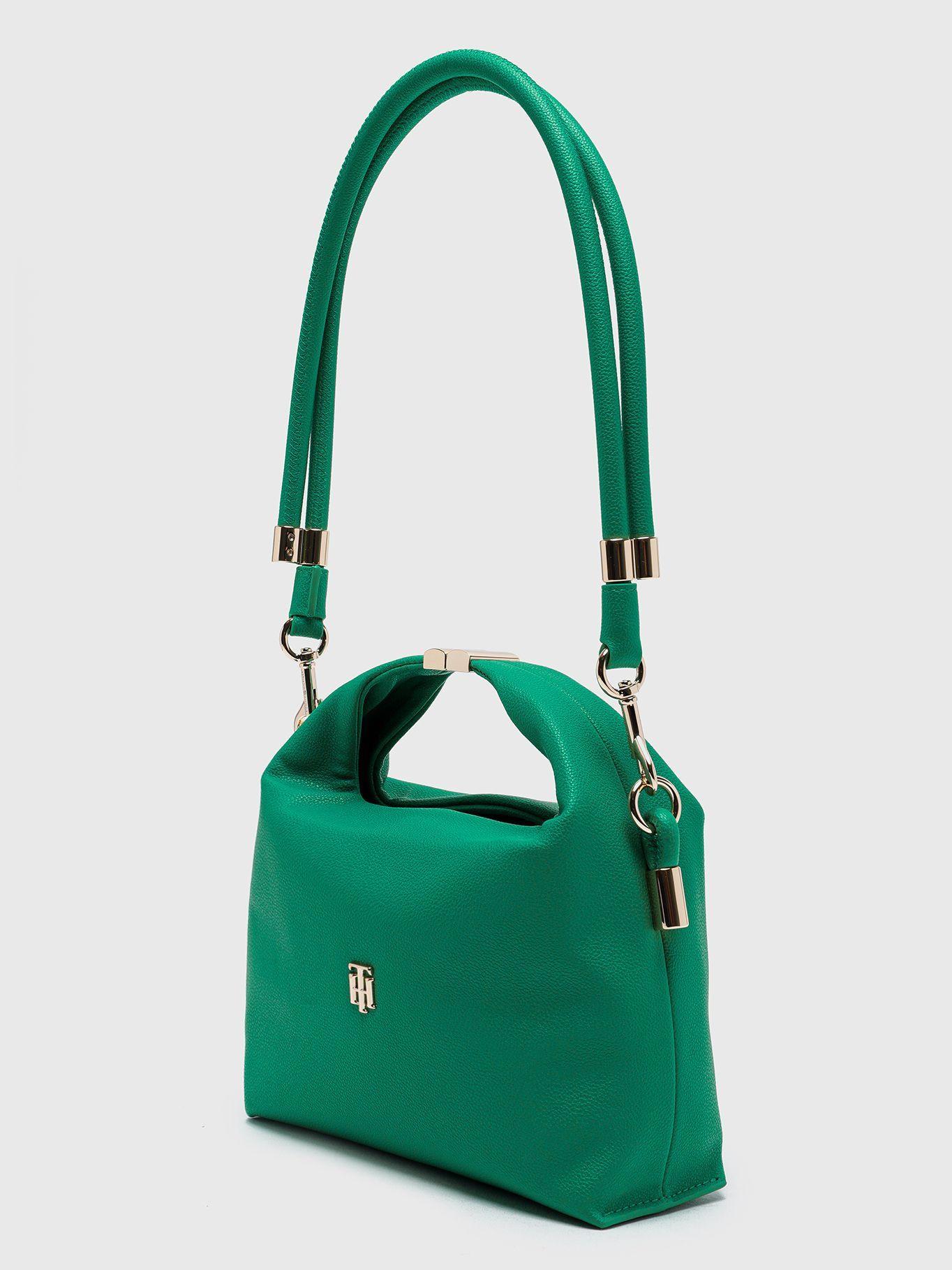 Cartera New Casual Monogram Verde Tommy Hilfiger-1