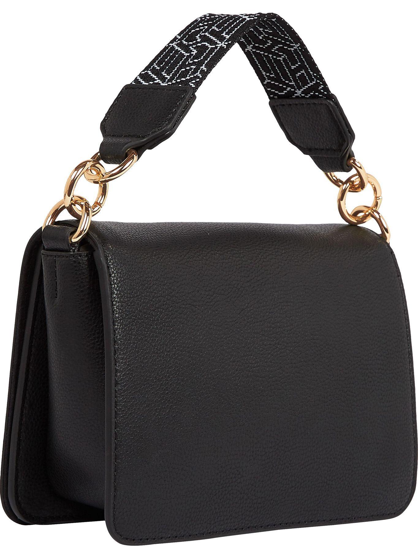 Bolso Bandolera Small Monogram Negro Tommy Hilfiger N22-1