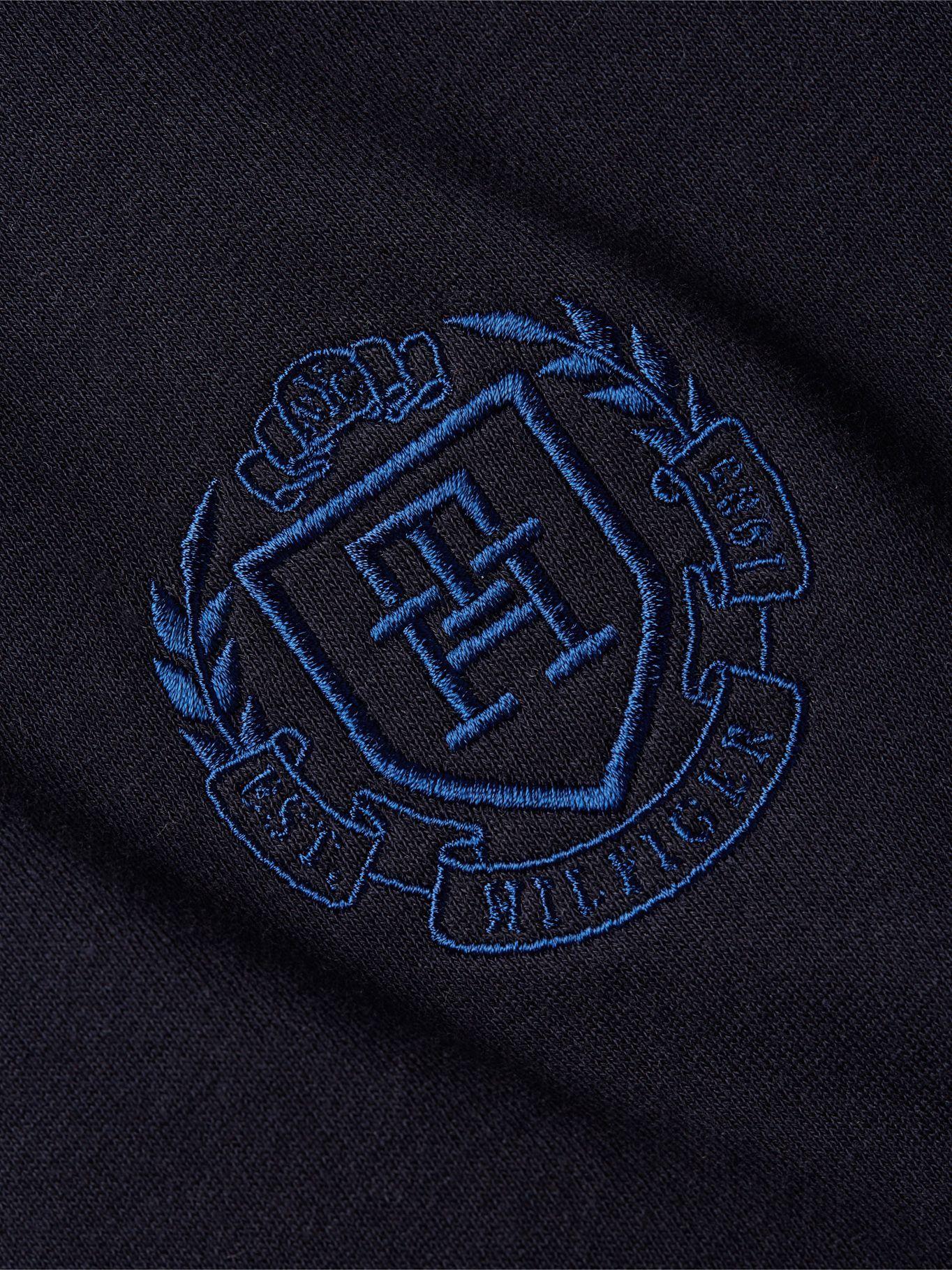 Polerón Heritage Con Cierre Azul Tommy Hilfiger-2