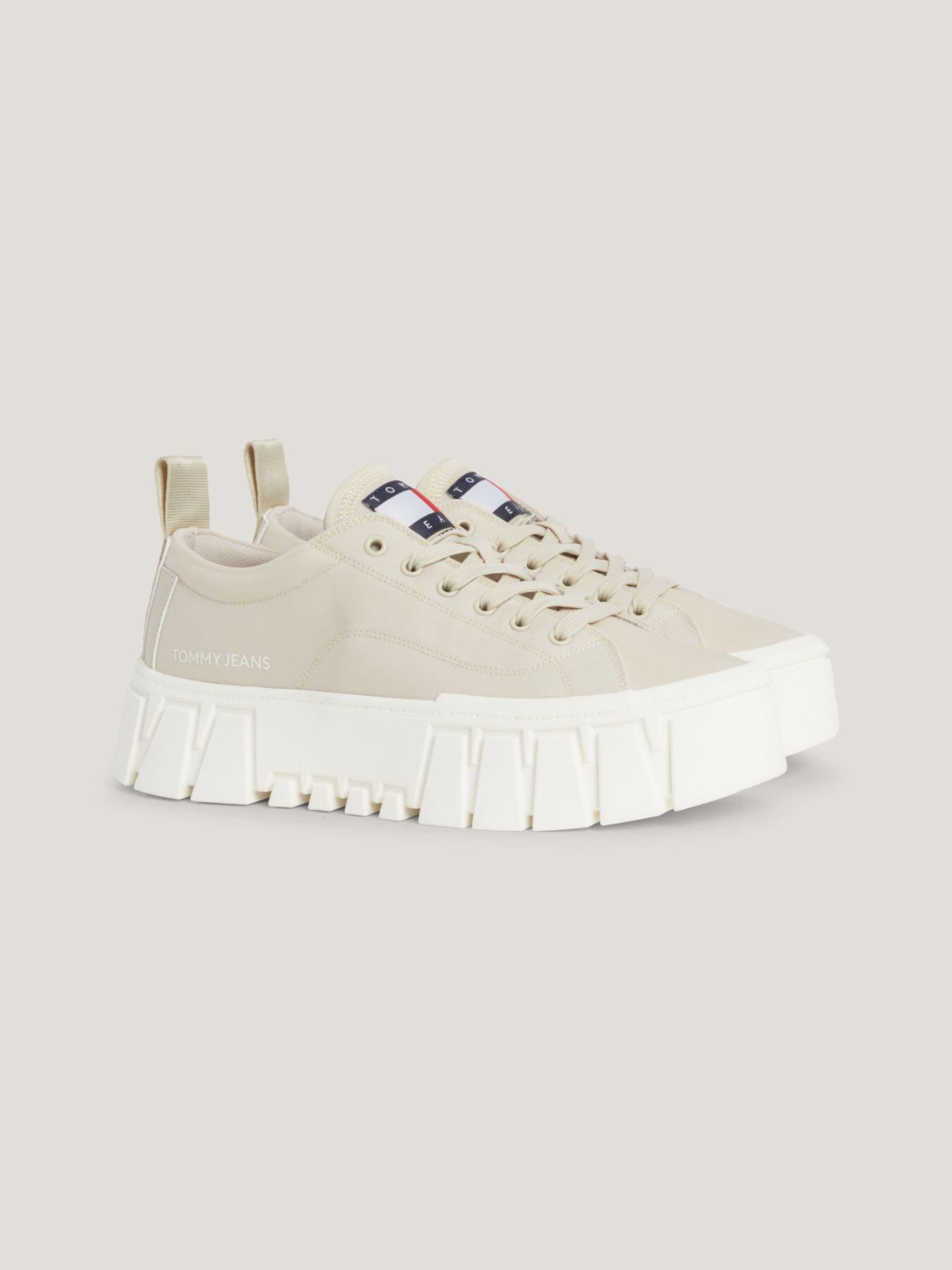 Zapatillas Con Suela Dentada Beige Tommy Hilfiger-0