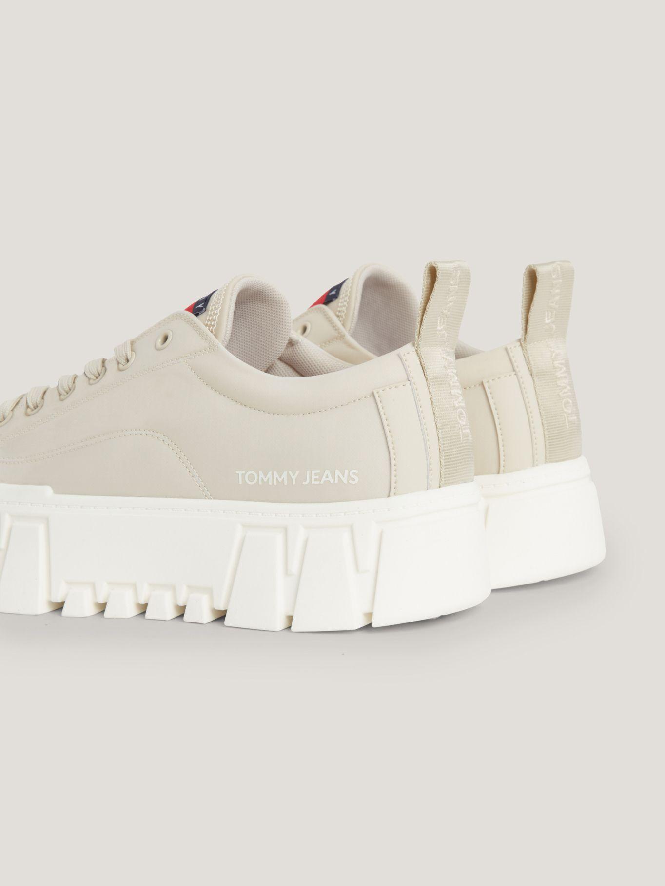 Zapatillas Con Suela Dentada Beige Tommy Hilfiger-1